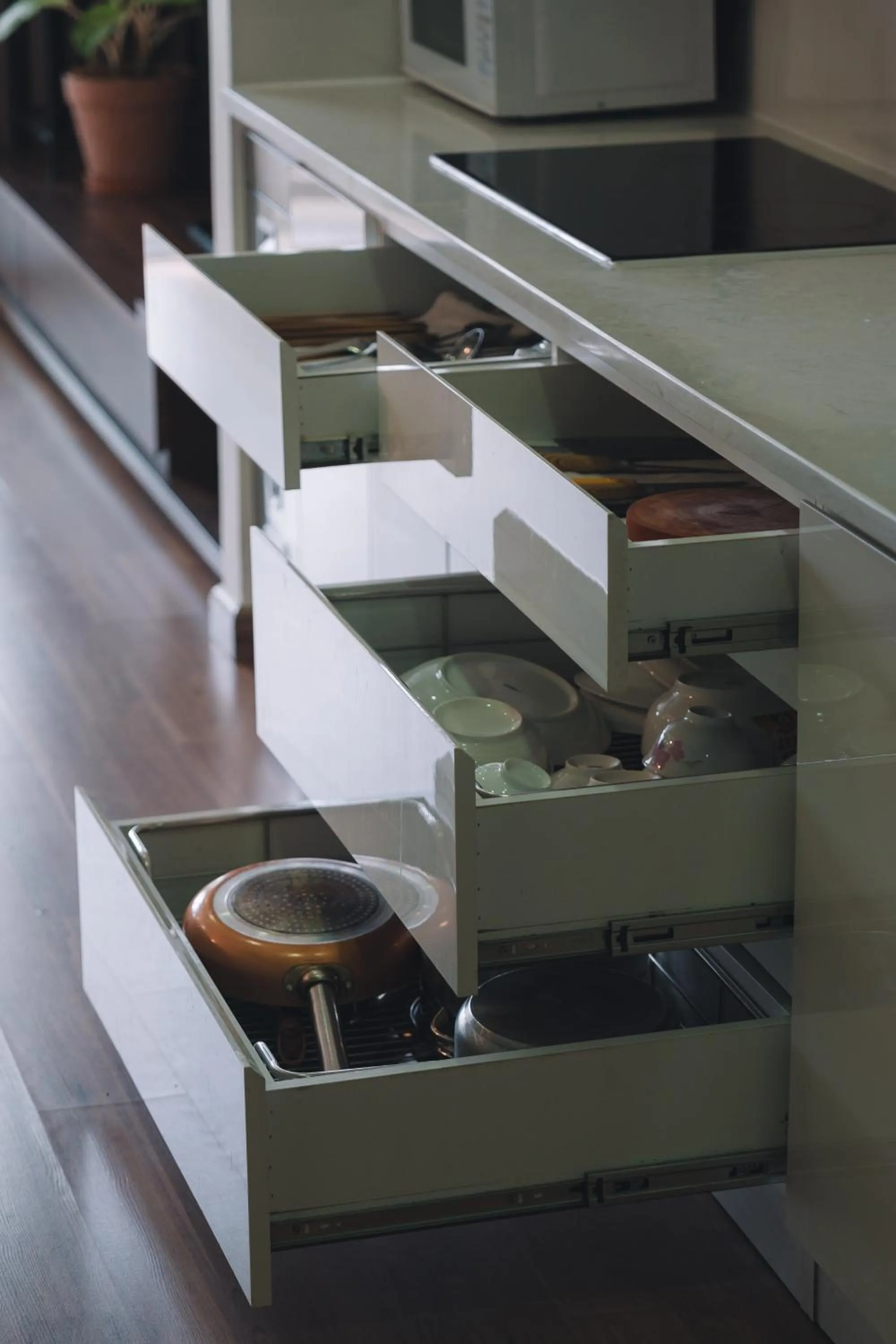 kitchen in Dalat Center Residence