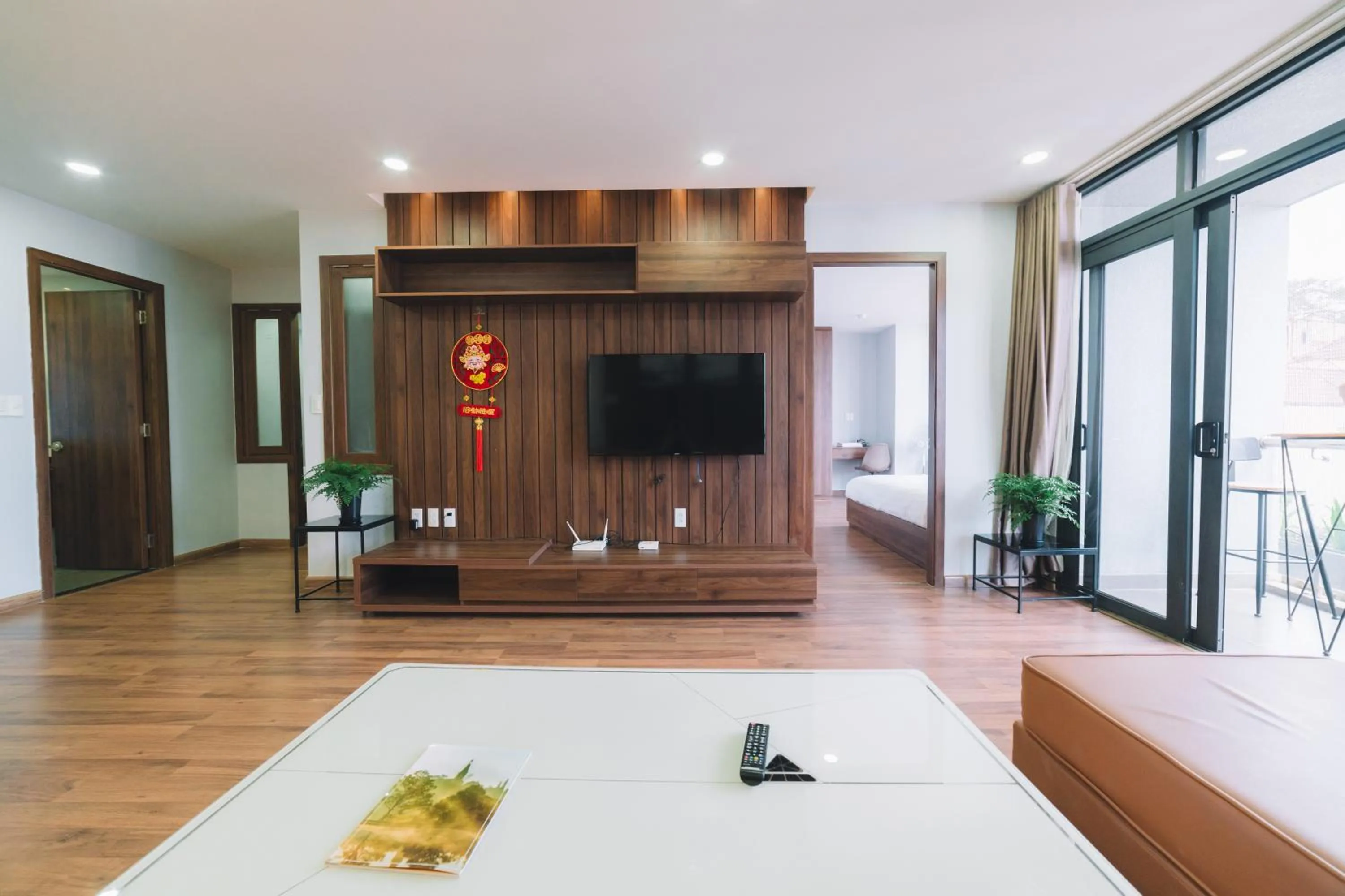 Communal lounge/ TV room in Dalat Center Residence