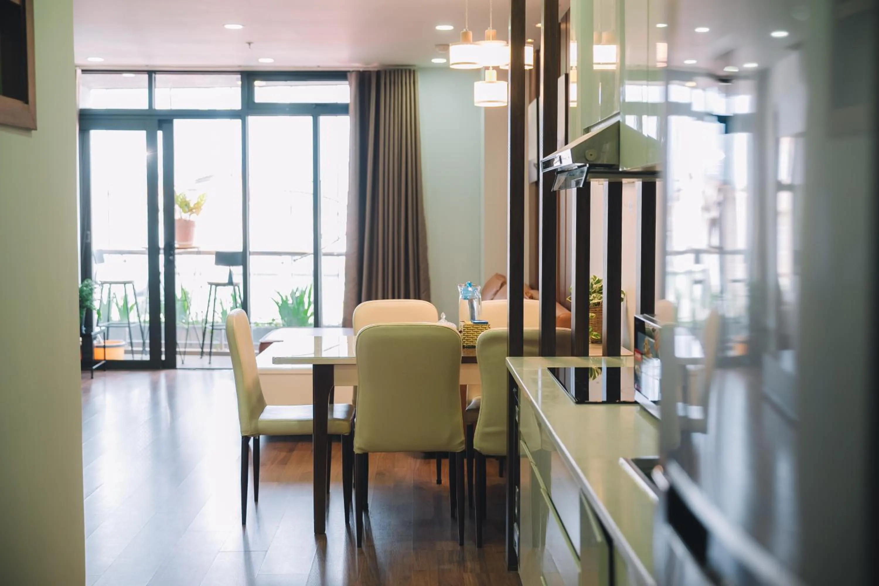 Living room in Dalat Center Residence