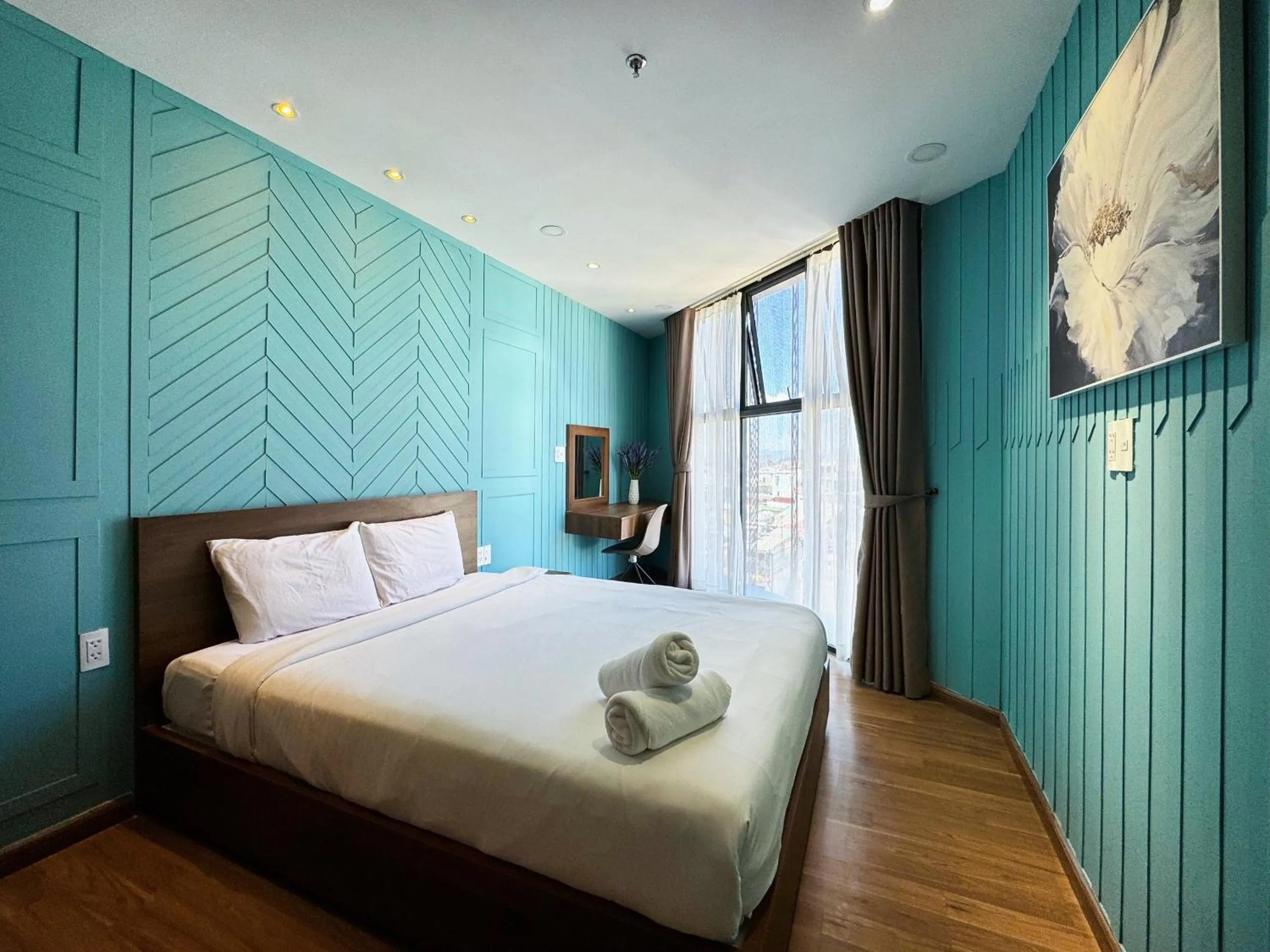 Bed in Dalat Center Residence