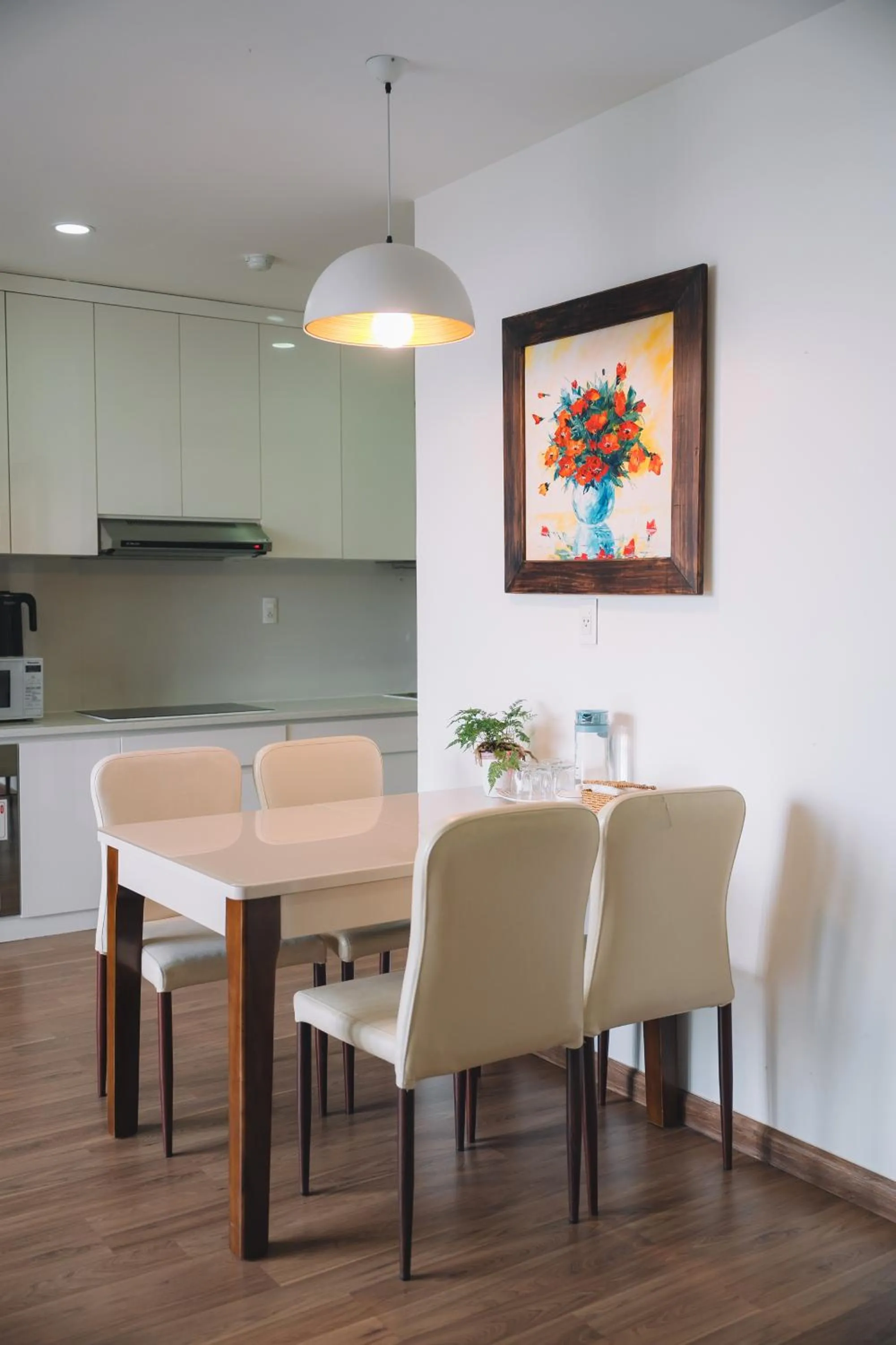 Kitchen or kitchenette in Dalat Center Residence