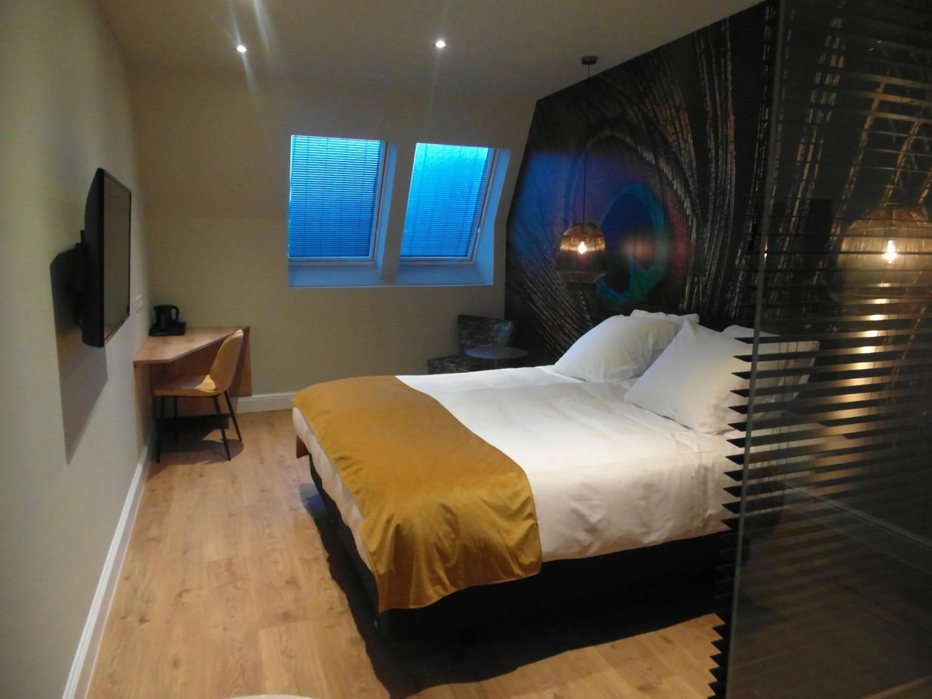 Photo of the whole room, Bed in Hotel Sanders de Paauw