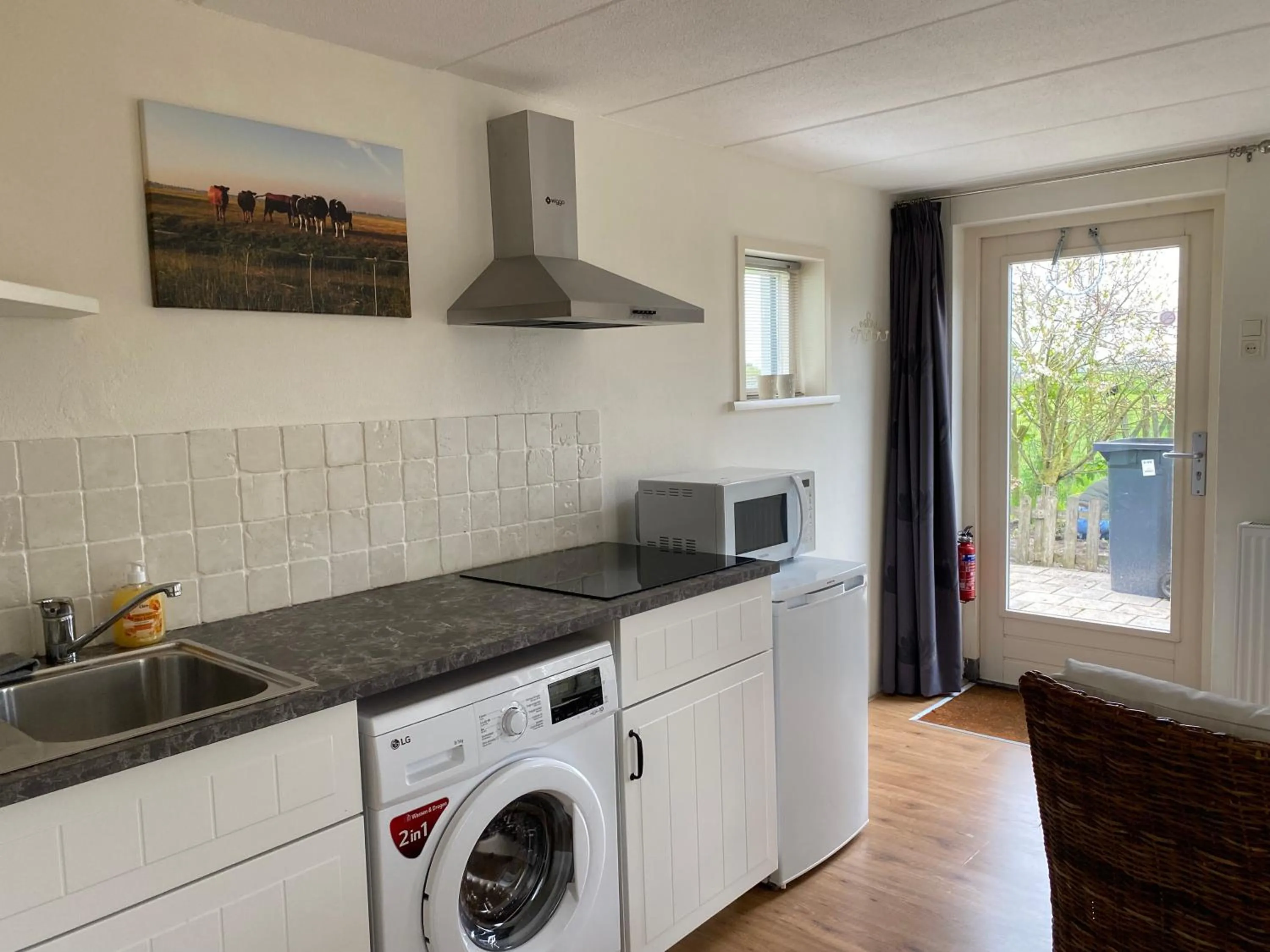Kitchen or kitchenette in Appartement Zandwerven 23