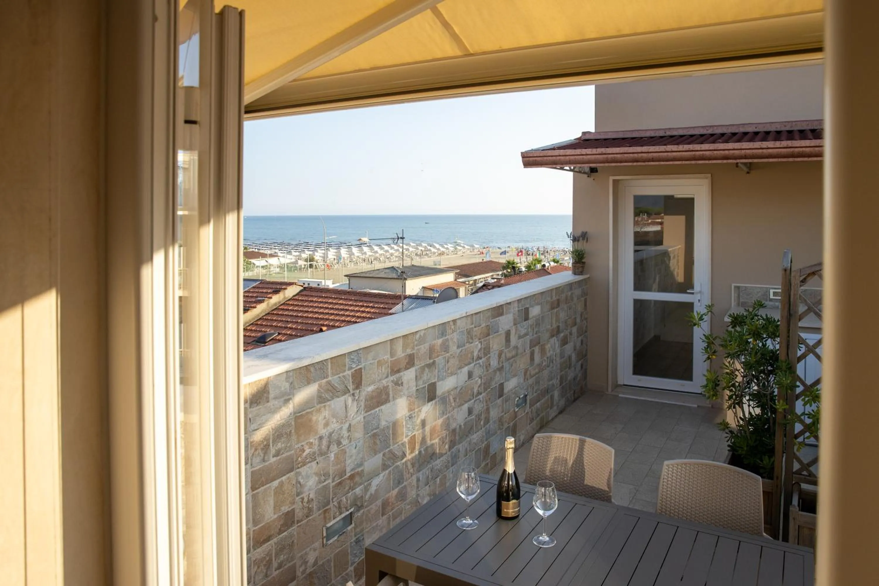 Balcony/Terrace in Hotel Biagi & Residence
