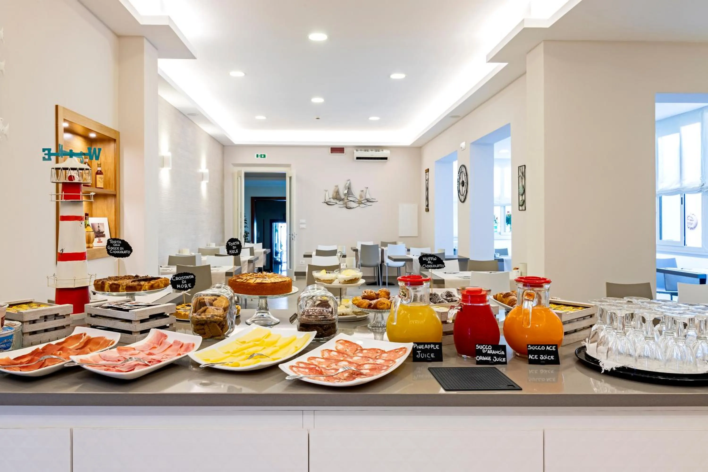 Restaurant/places to eat in Hotel Biagi & Residence