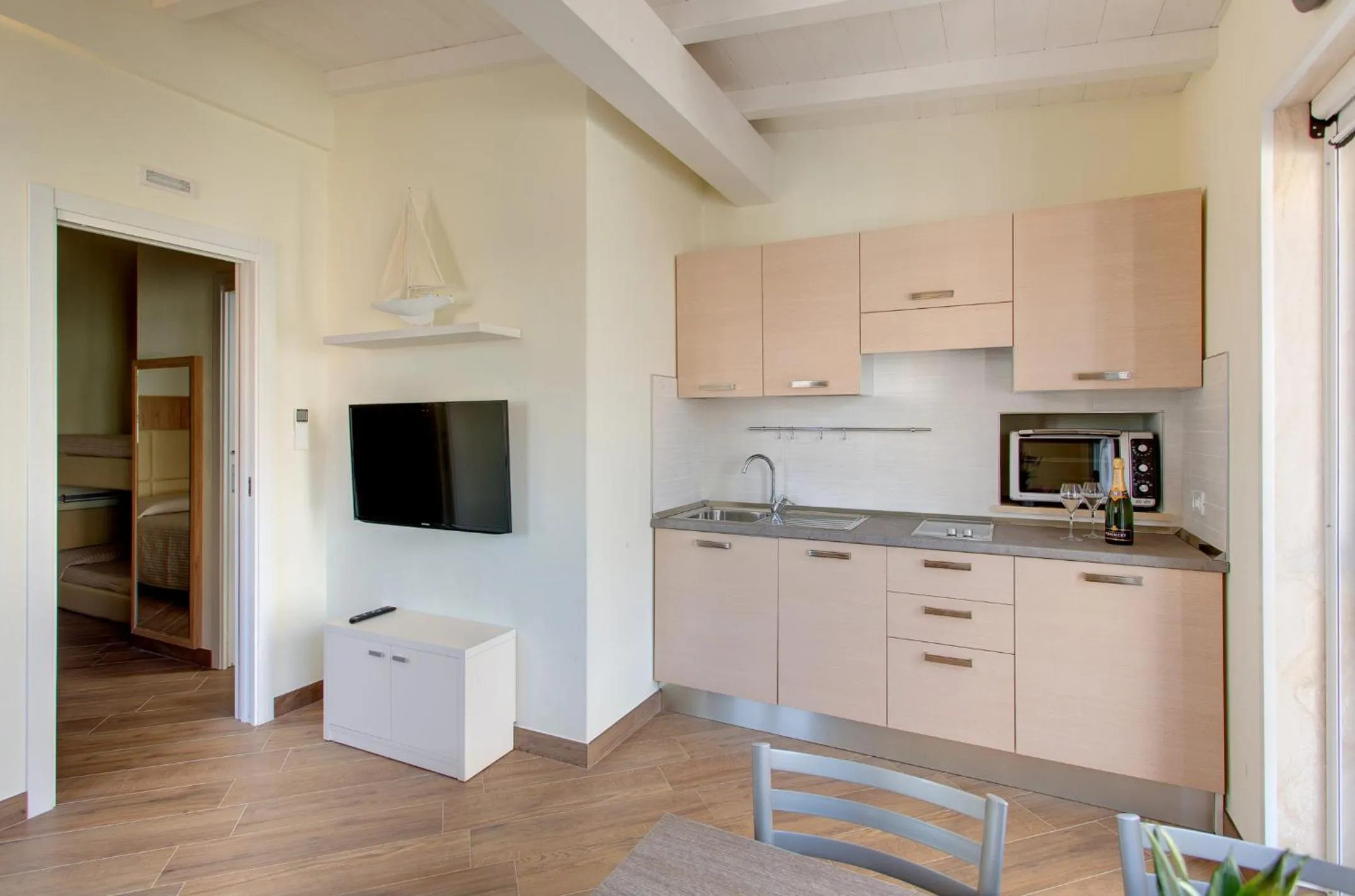 Kitchen or kitchenette in Hotel Biagi & Residence