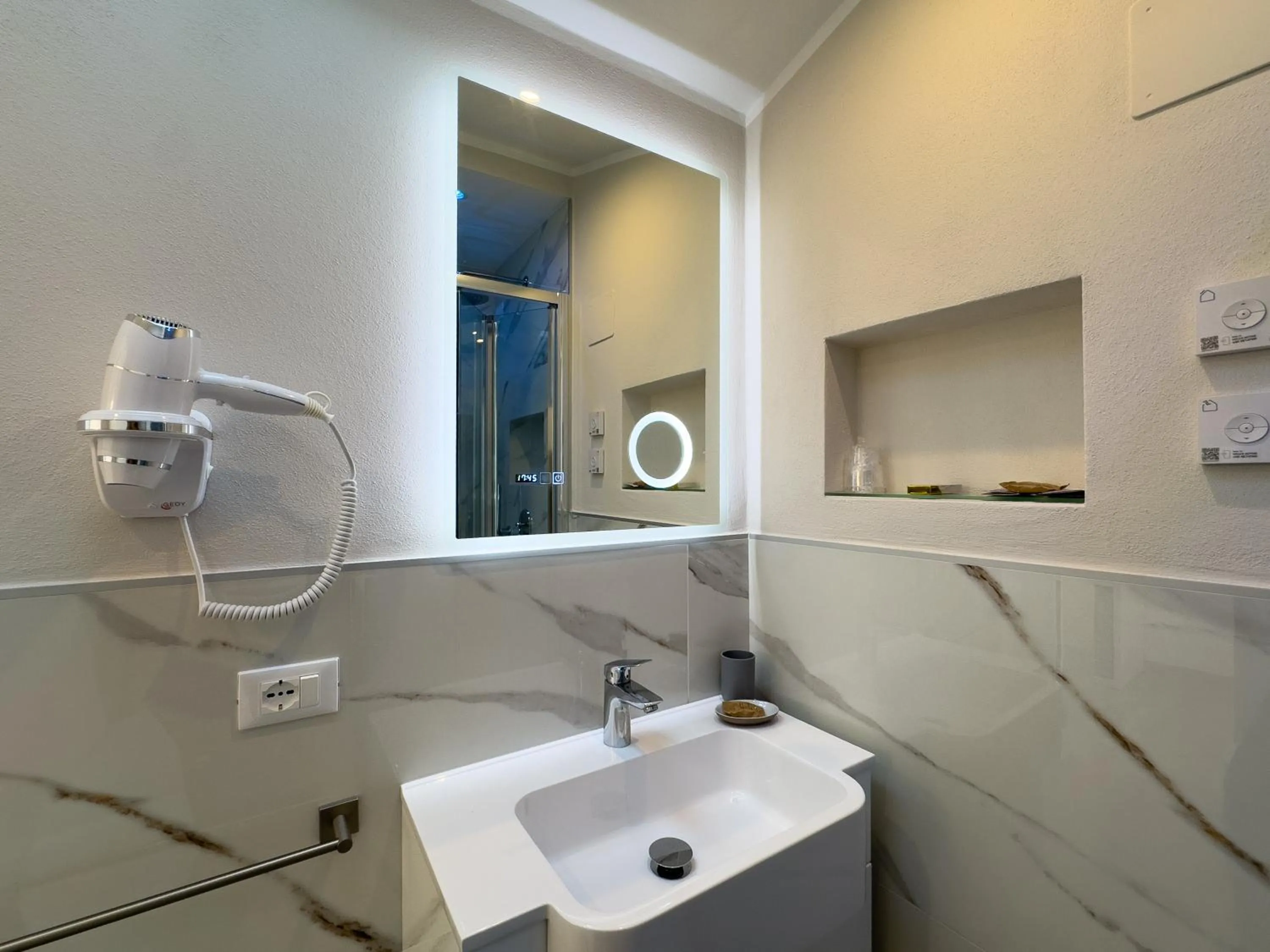 Bathroom in Hotel Biagi & Residence