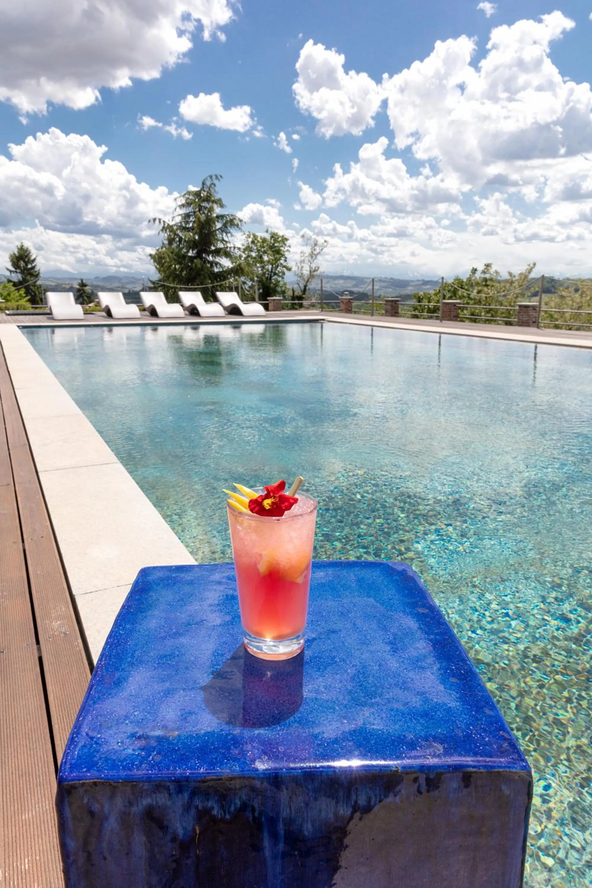 Pool view in La Madernassa Resort - Casalora Dimora Storica di Charme