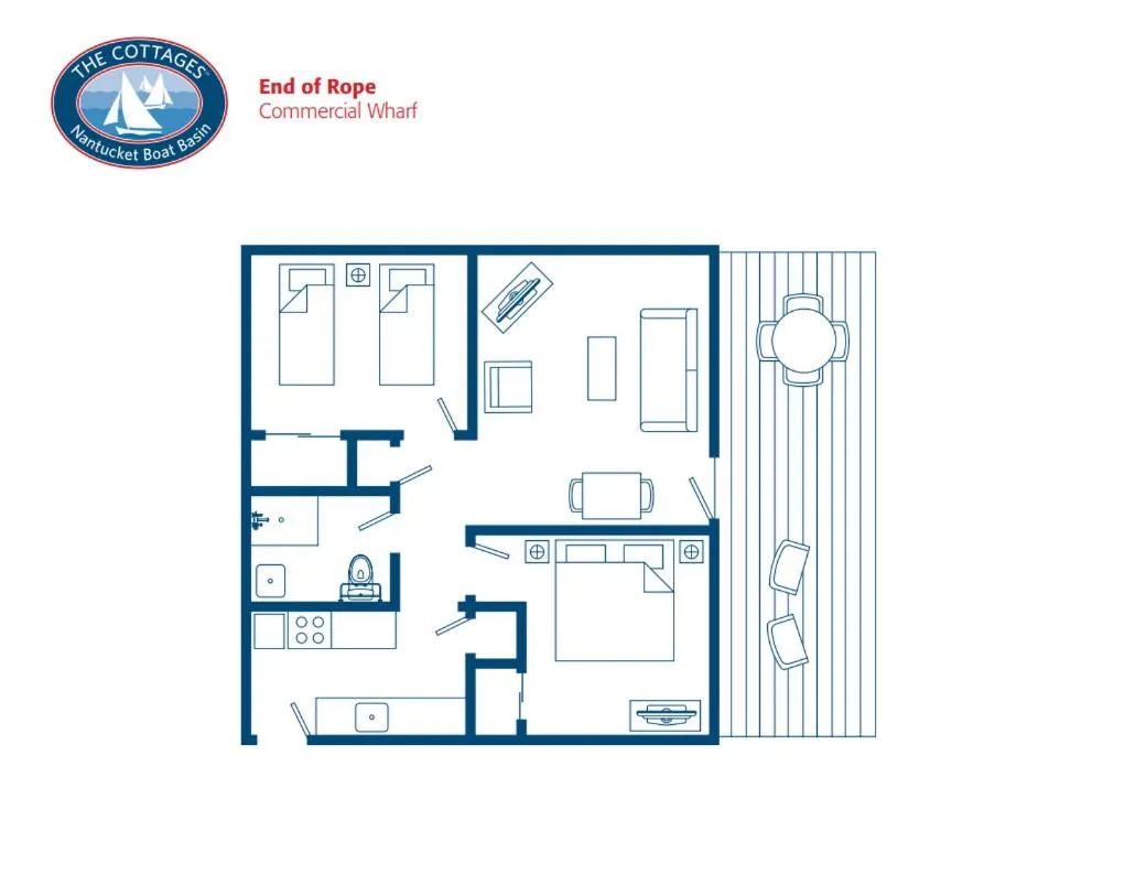 Floor plan in The Cottages & Lofts