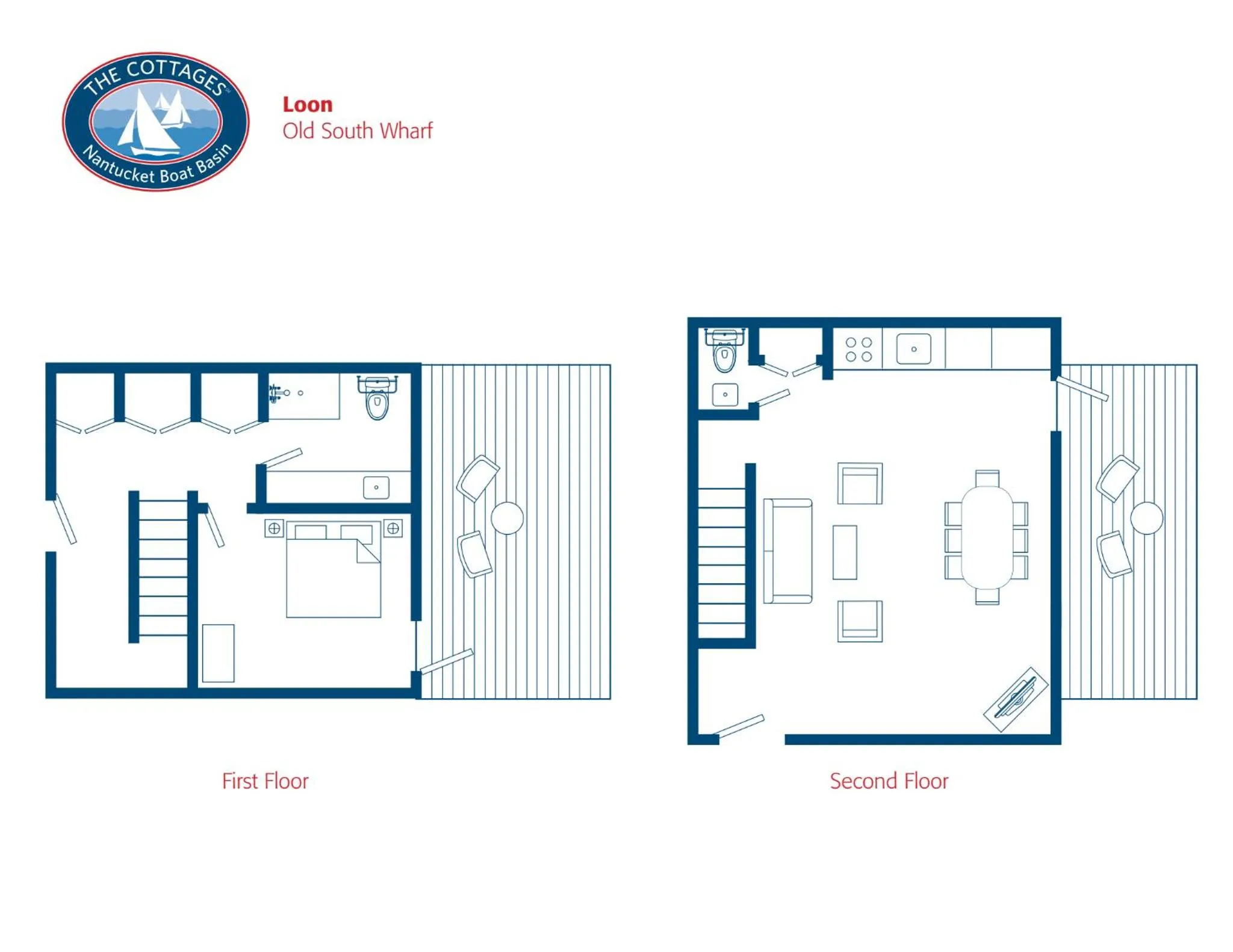 Floor plan in The Cottages & Lofts