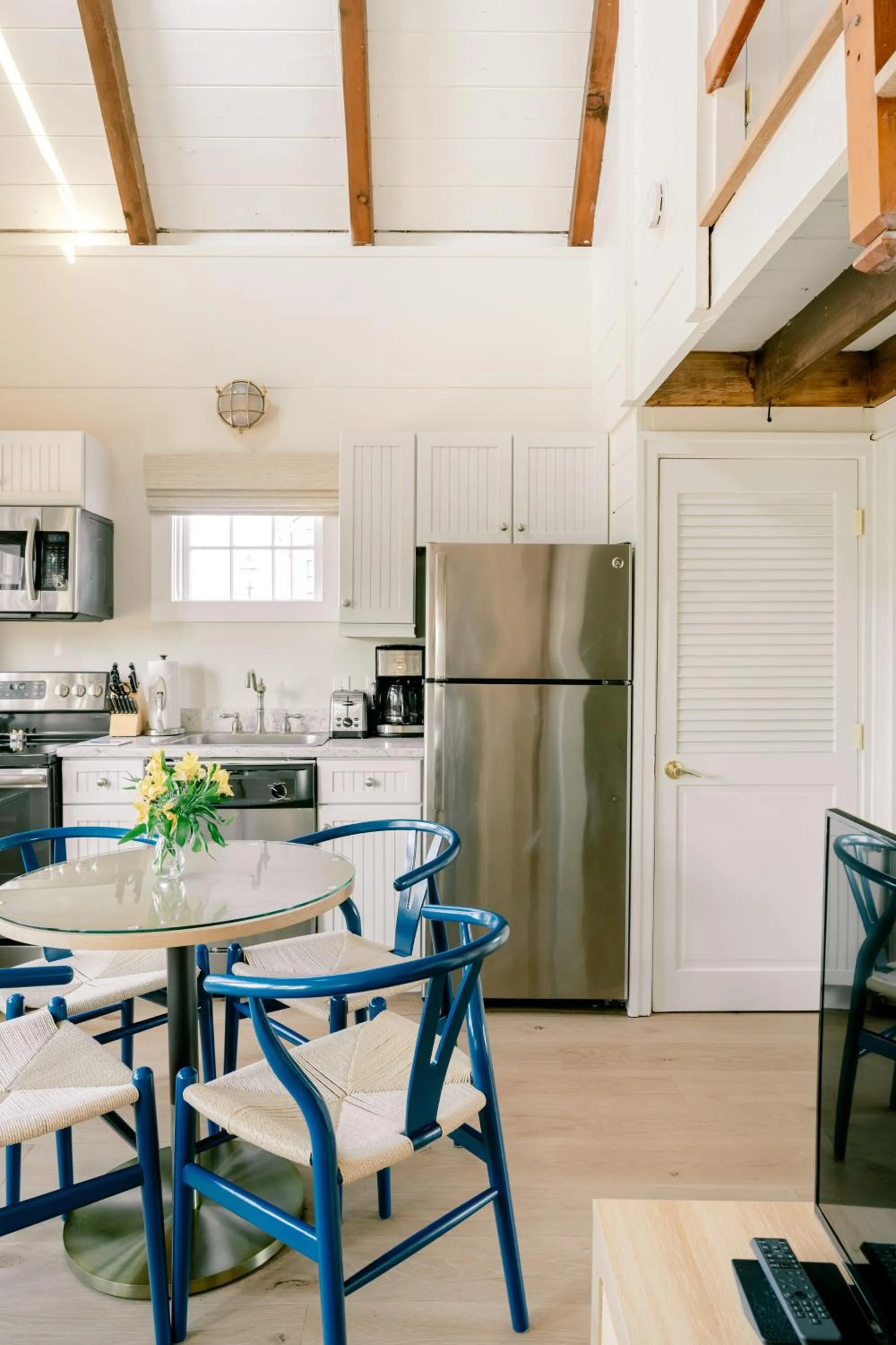 kitchen in The Cottages & Lofts