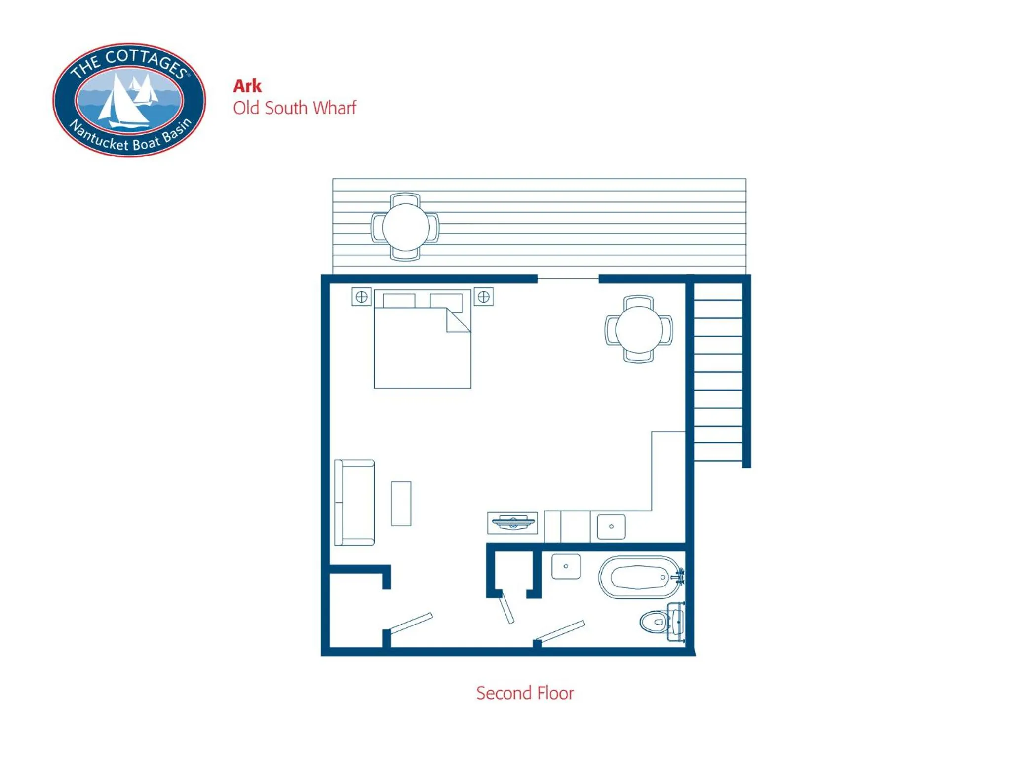 Floor plan in The Cottages & Lofts