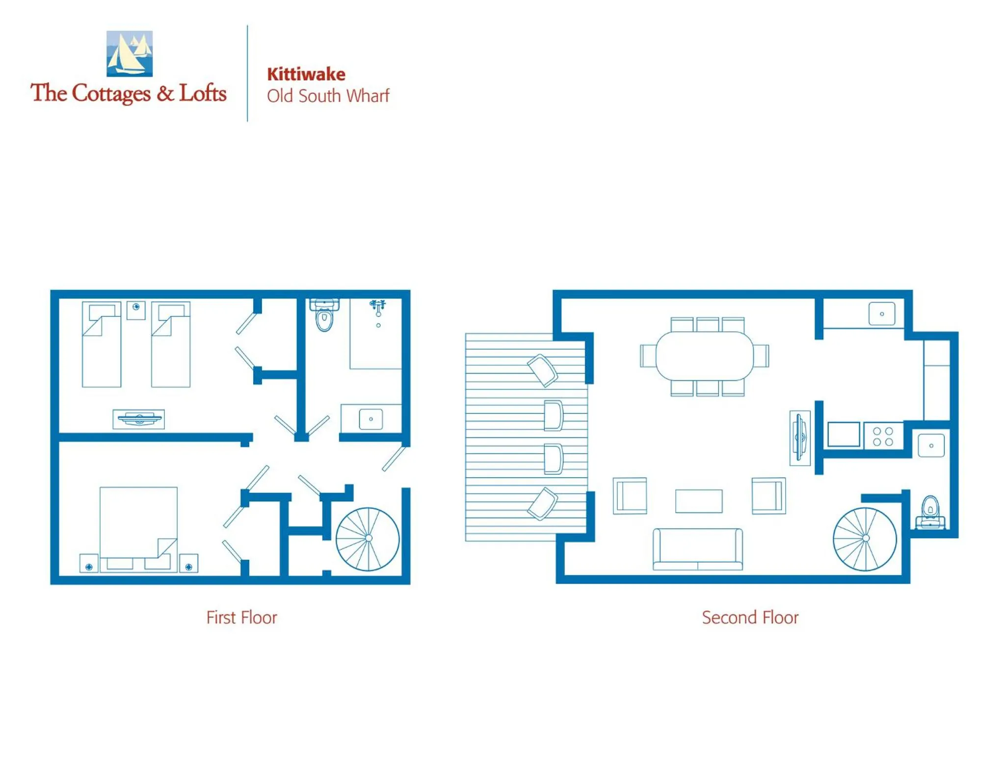 Floor plan in The Cottages & Lofts