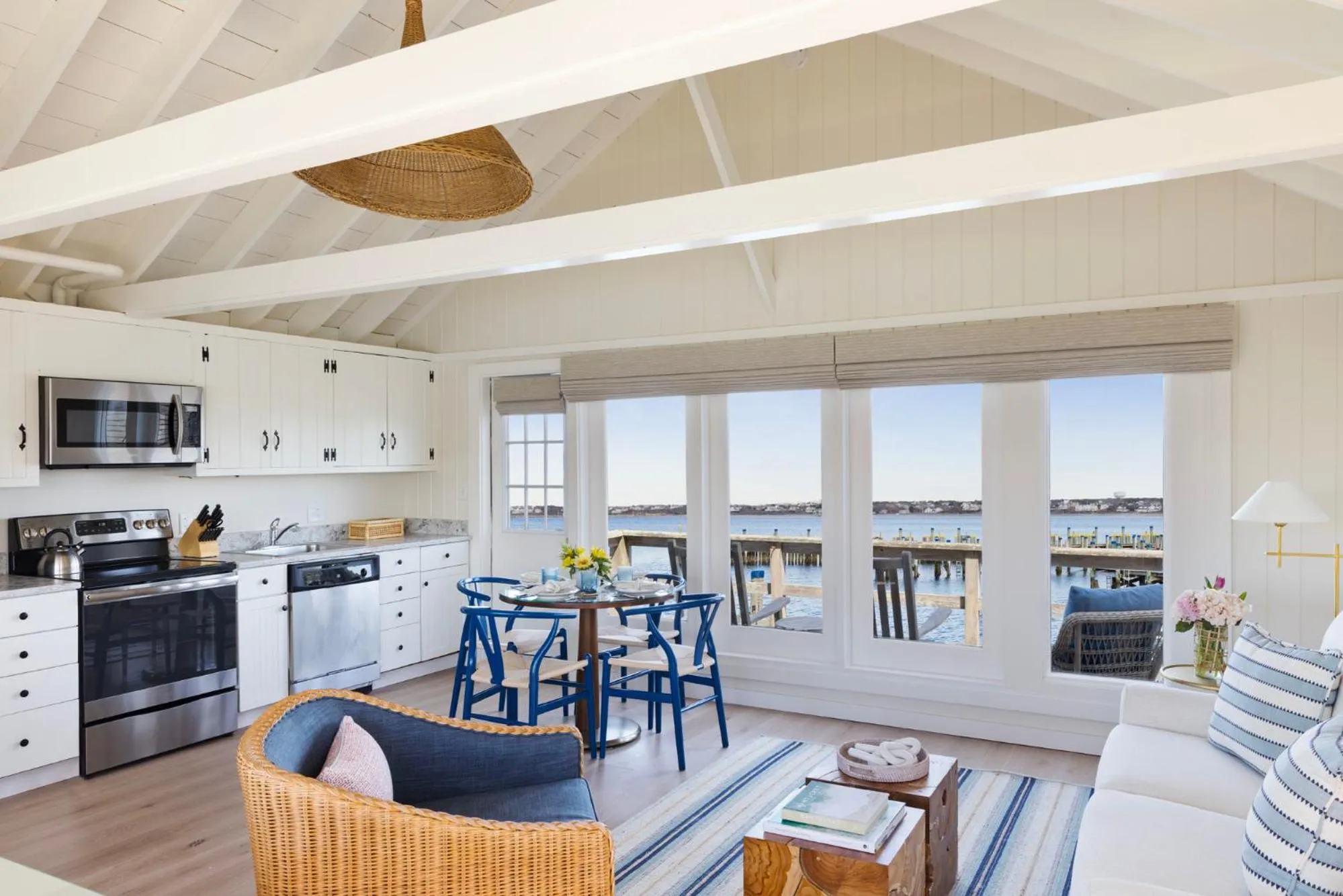 Kitchen or kitchenette in The Cottages & Lofts