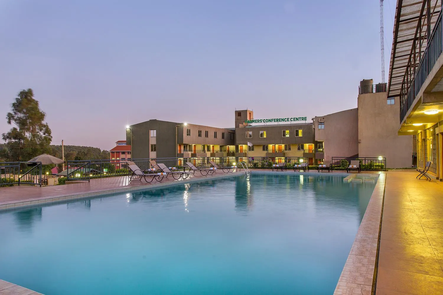 Swimming pool in Kilimo Grand Resort