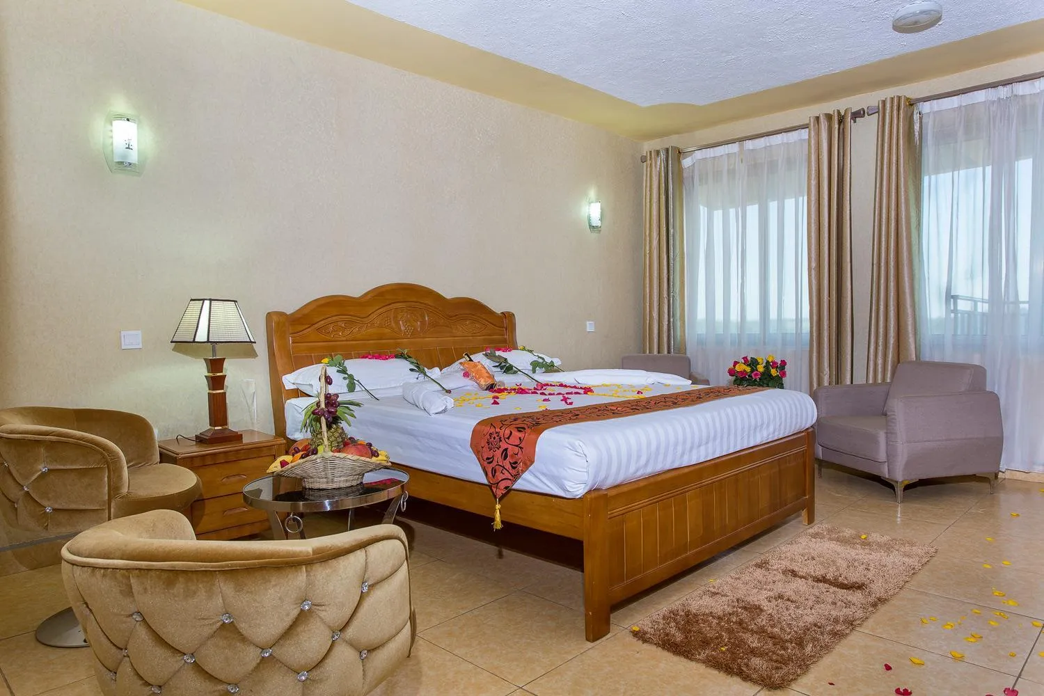 Bed in Kilimo Grand Resort