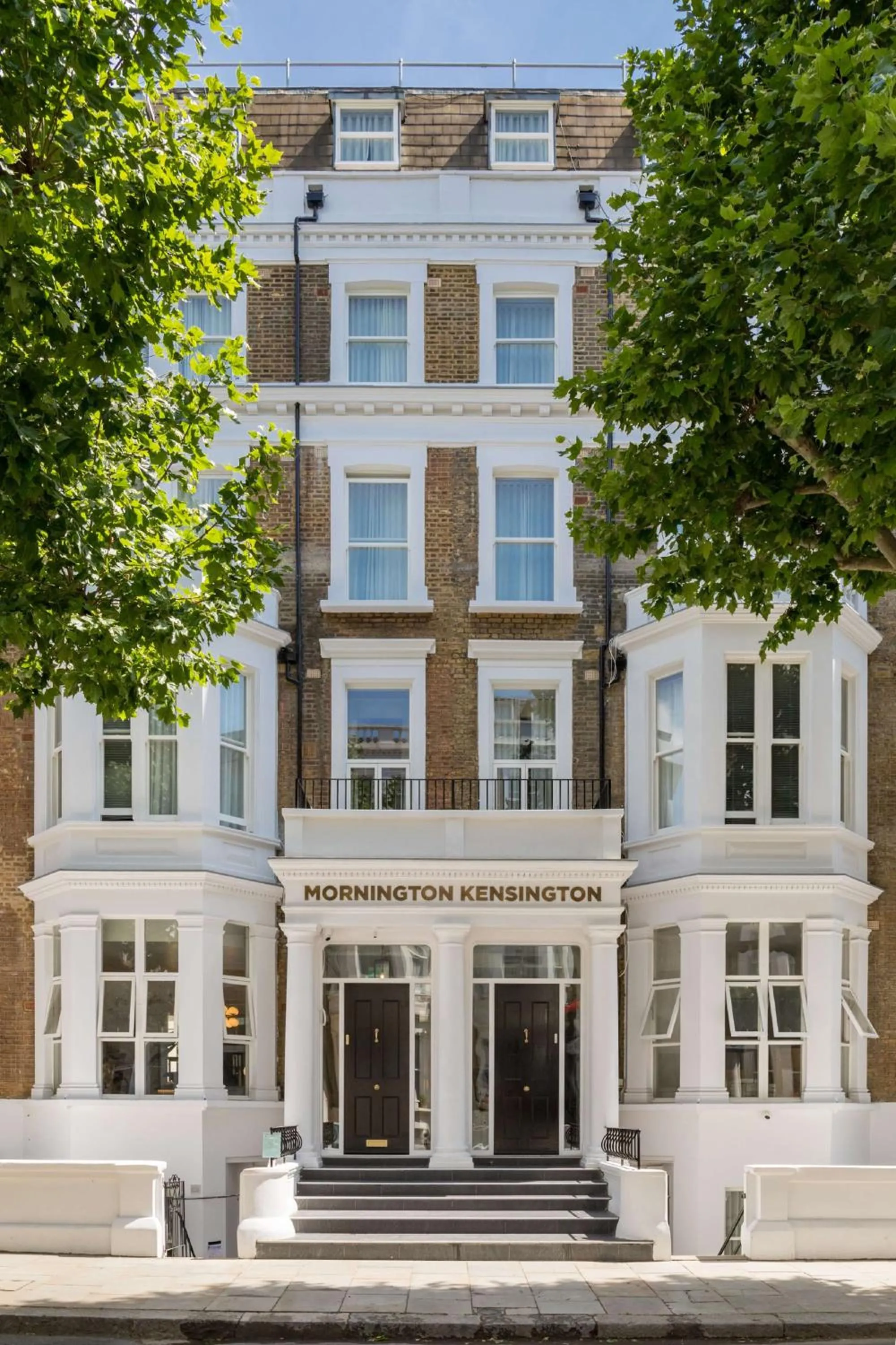 Property building in Mornington Hotel London Kensington, BW Premier Collection