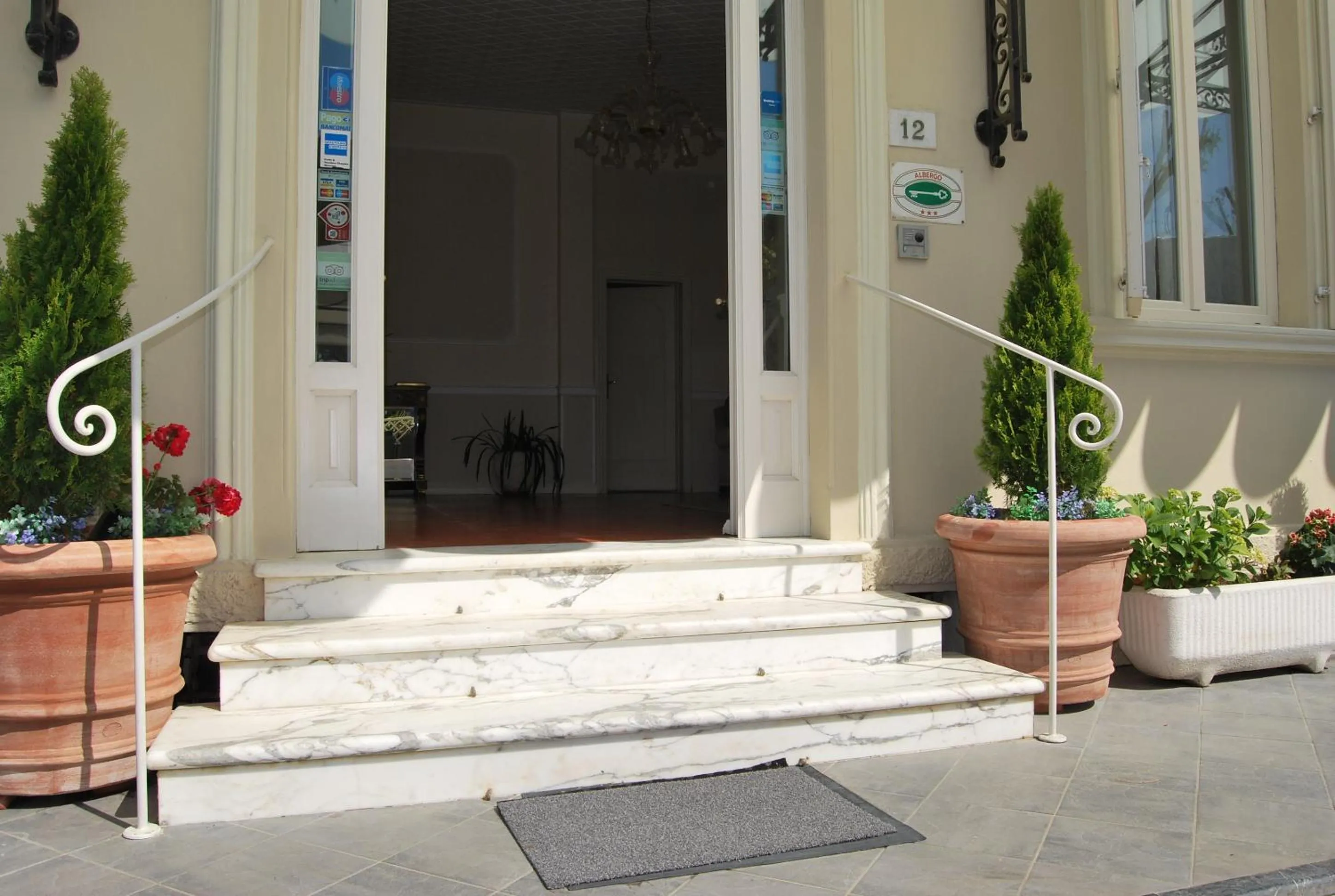 Property building in Hotel Coluccini