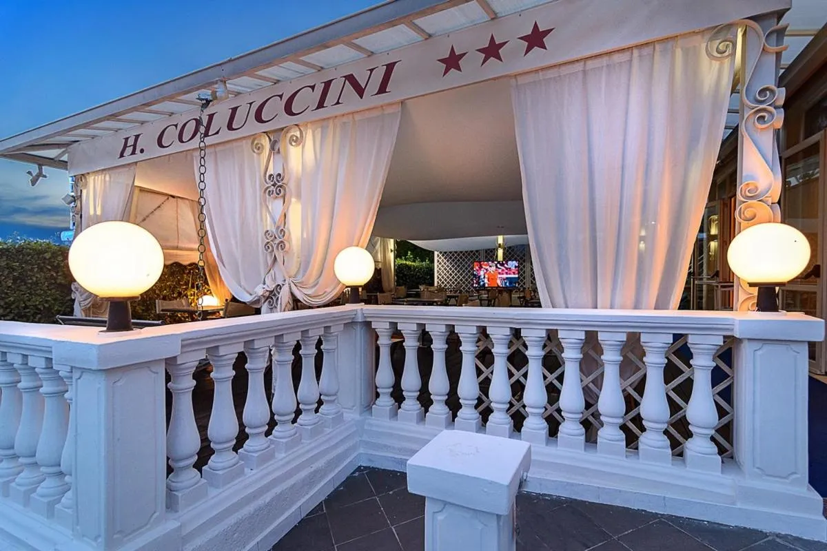 Patio in Hotel Coluccini