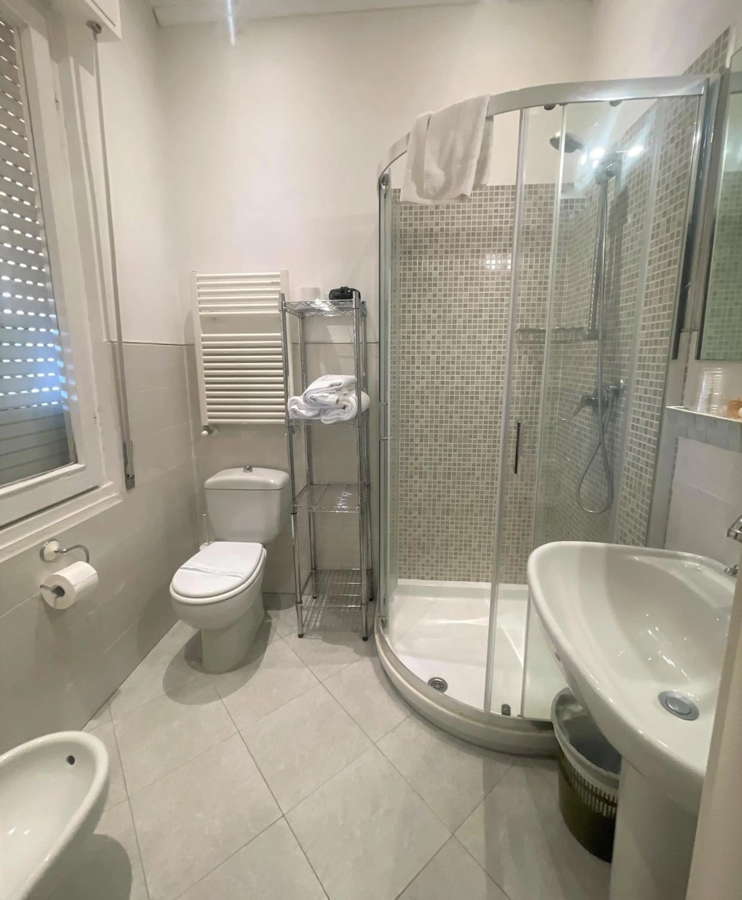 Shower in Hotel Coluccini