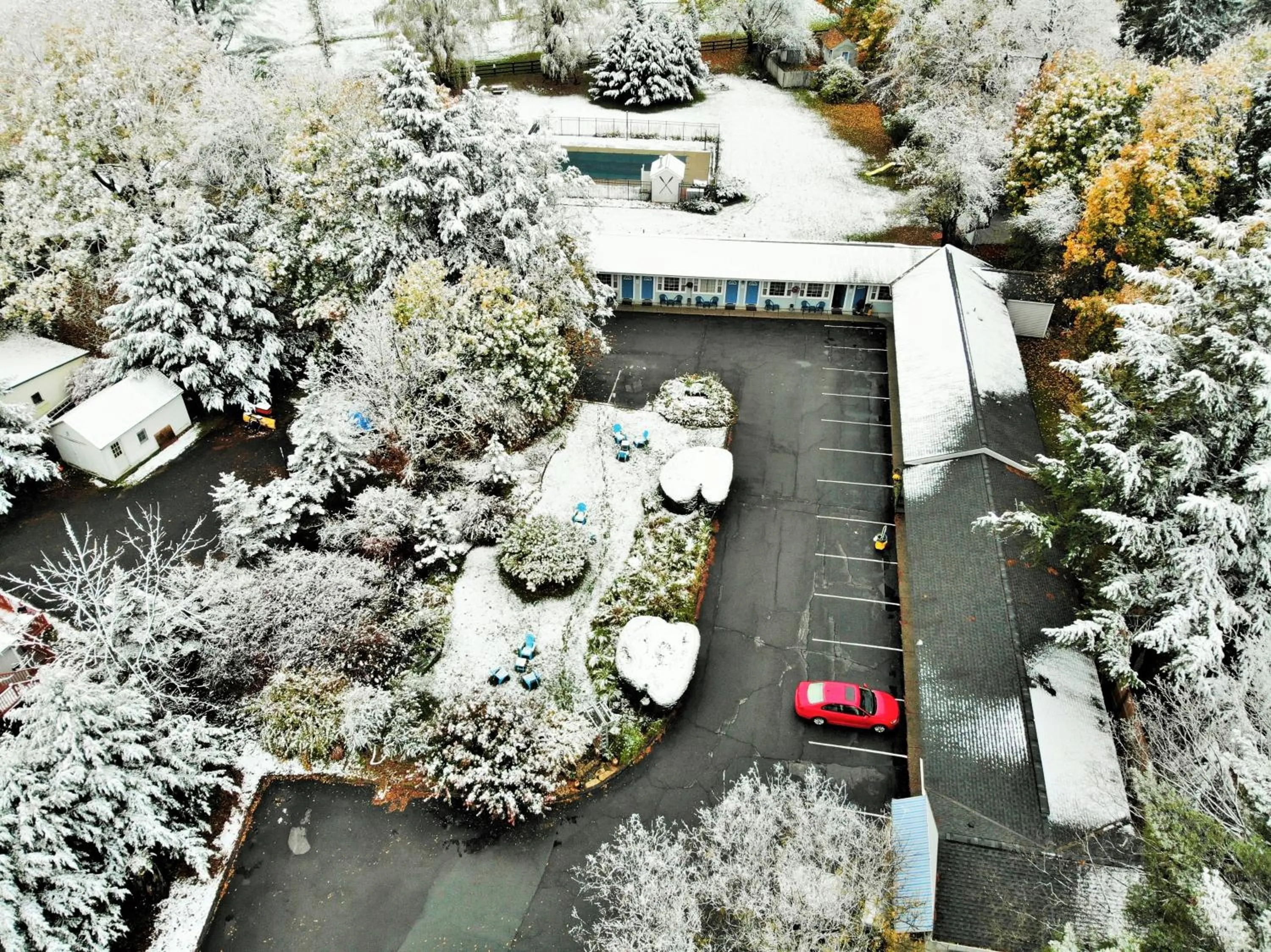 Bird's eye view in Maple Terrace Motel