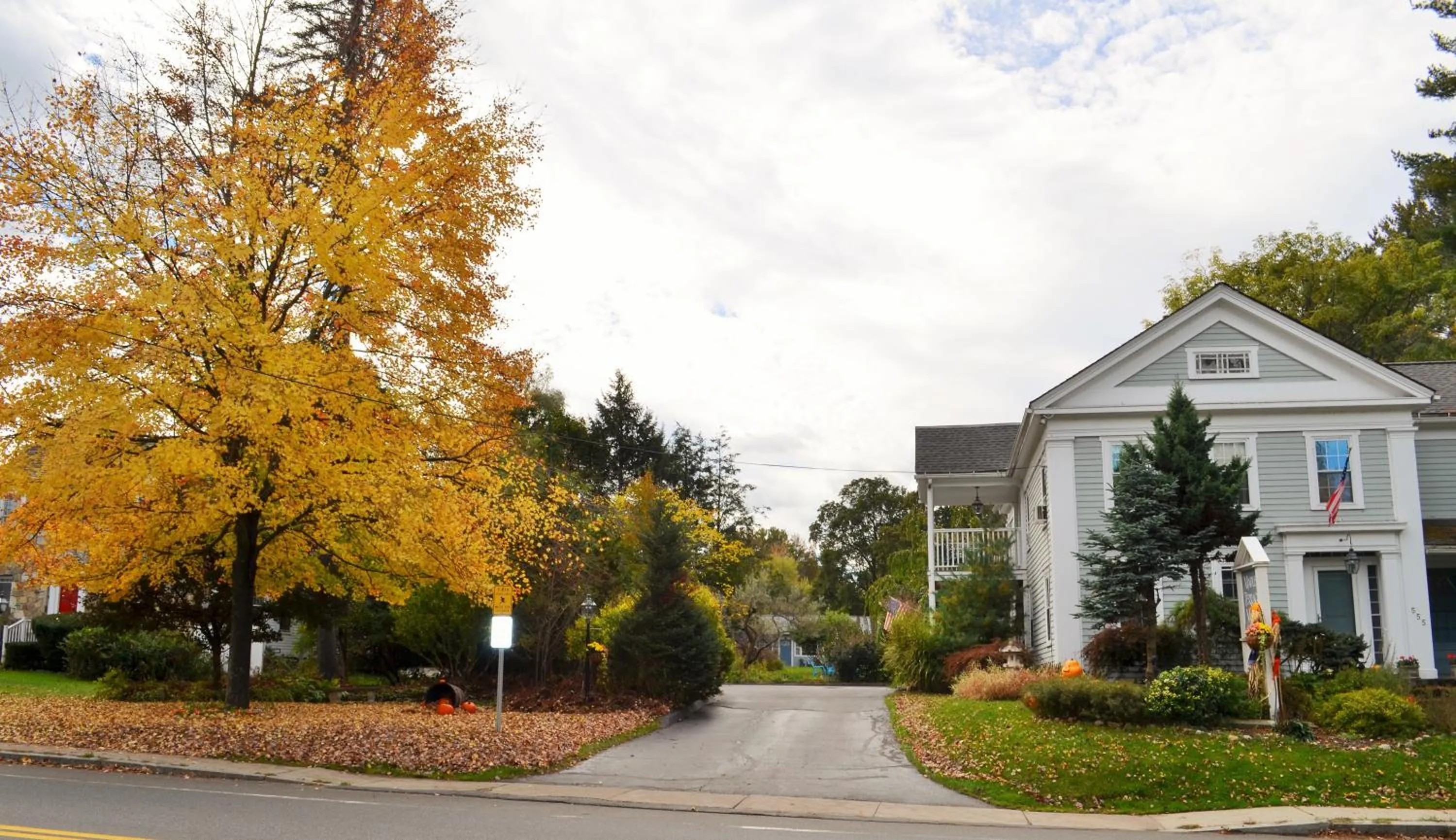 Autumn in Maple Terrace Motel