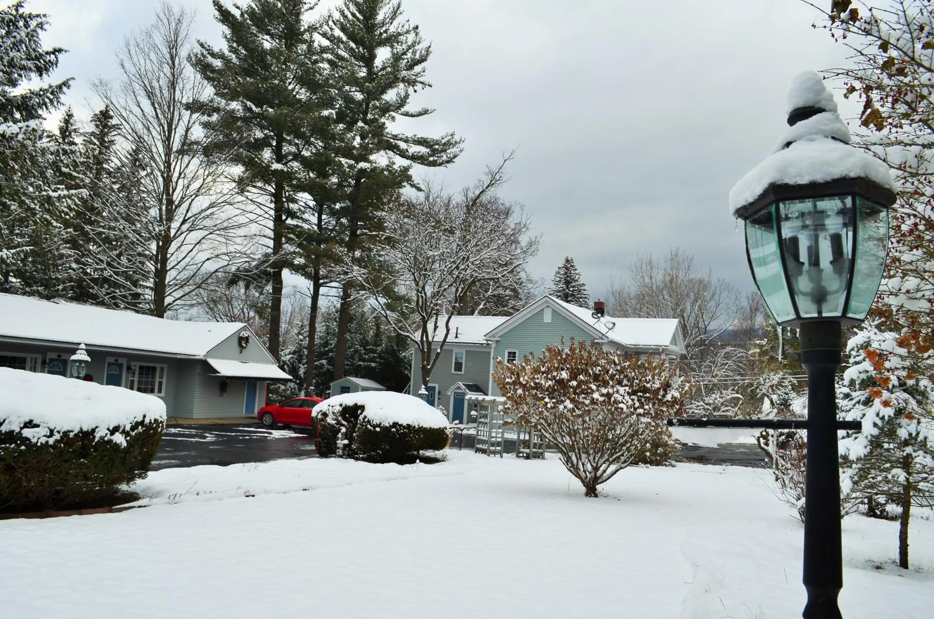 Winter in Maple Terrace Motel
