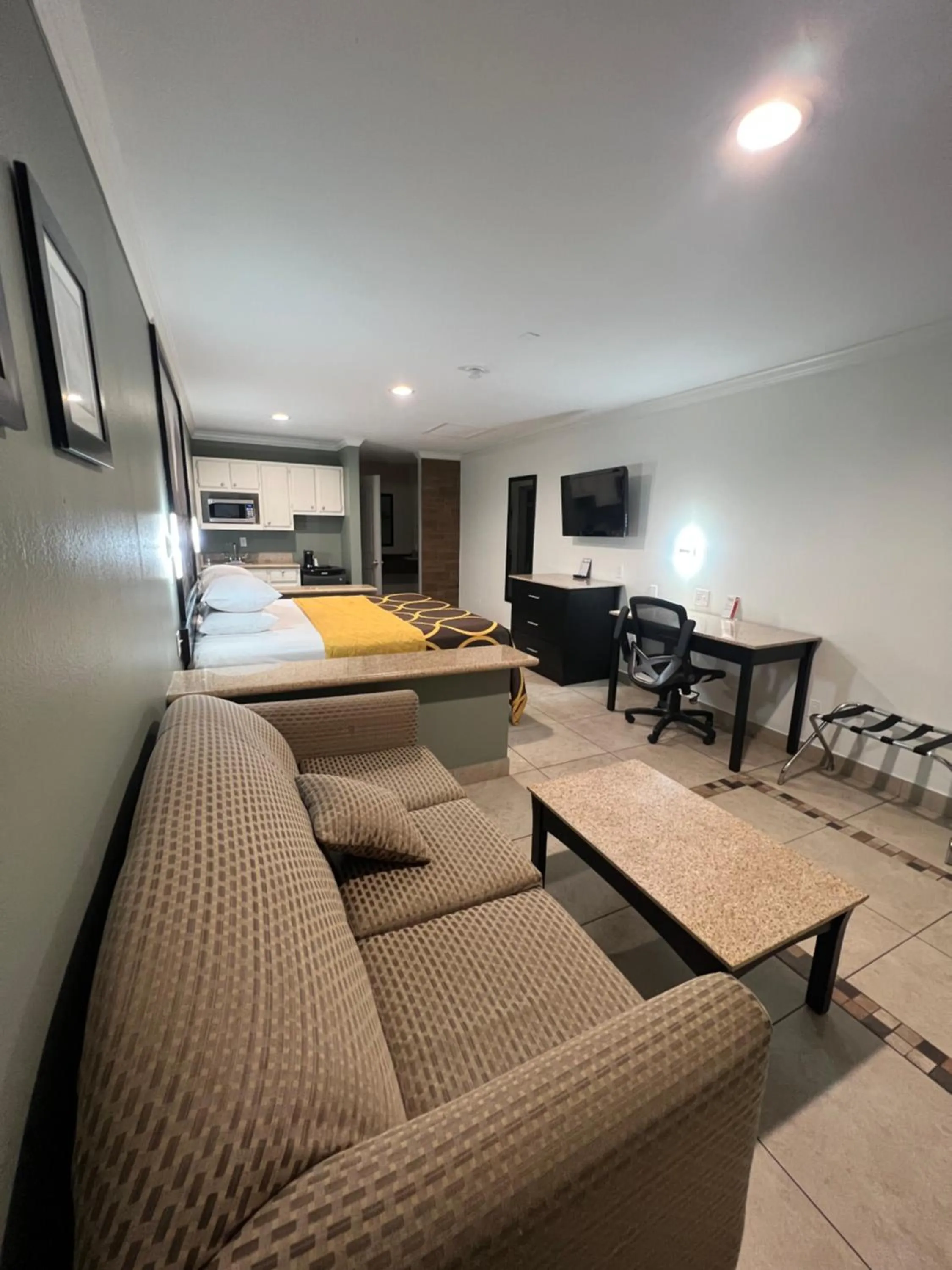 Photo of the whole room in Super 8 by Wyndham McAllen-Downtown-Airport-LA Plaza Mall