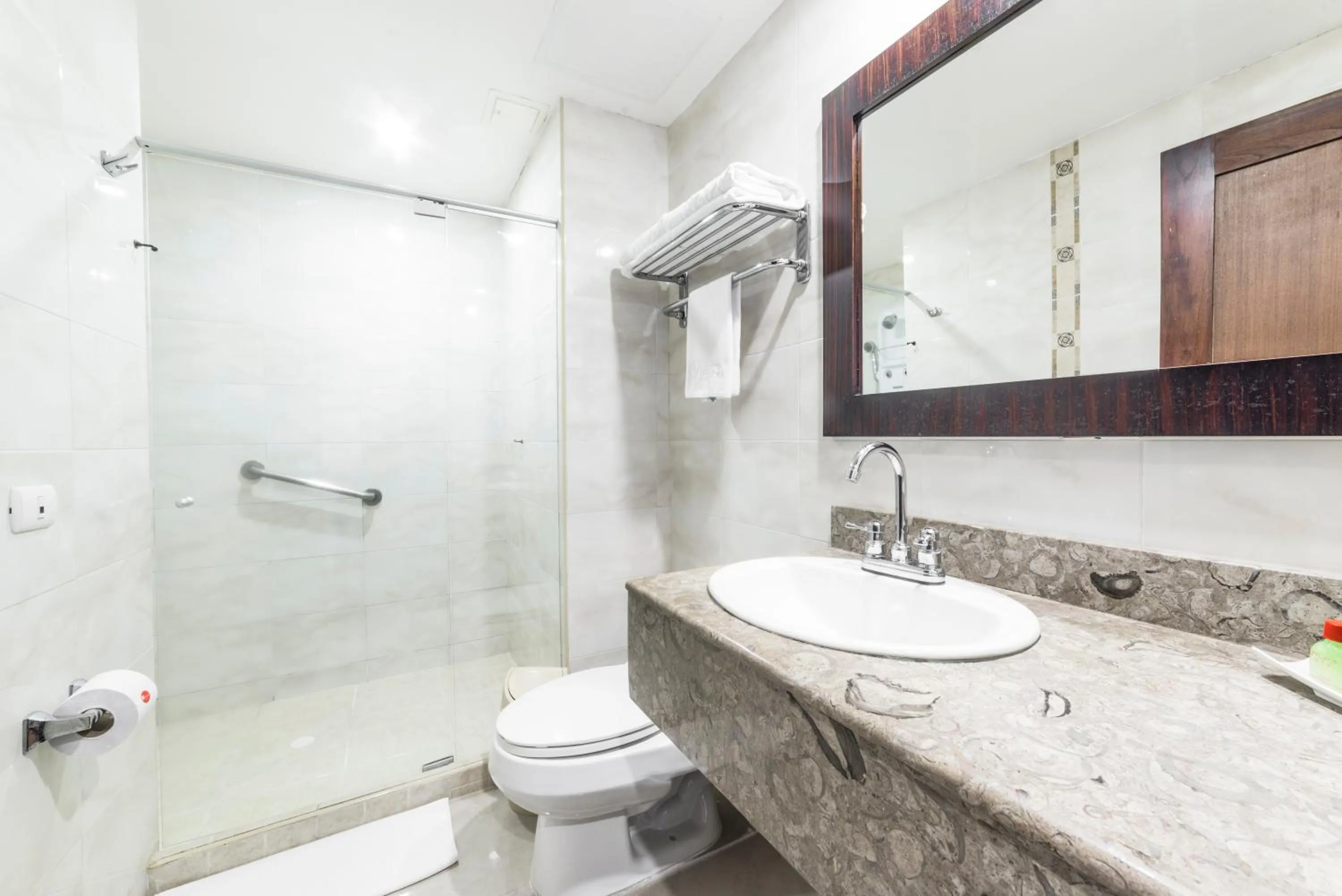 Shower in Hotel Varuna