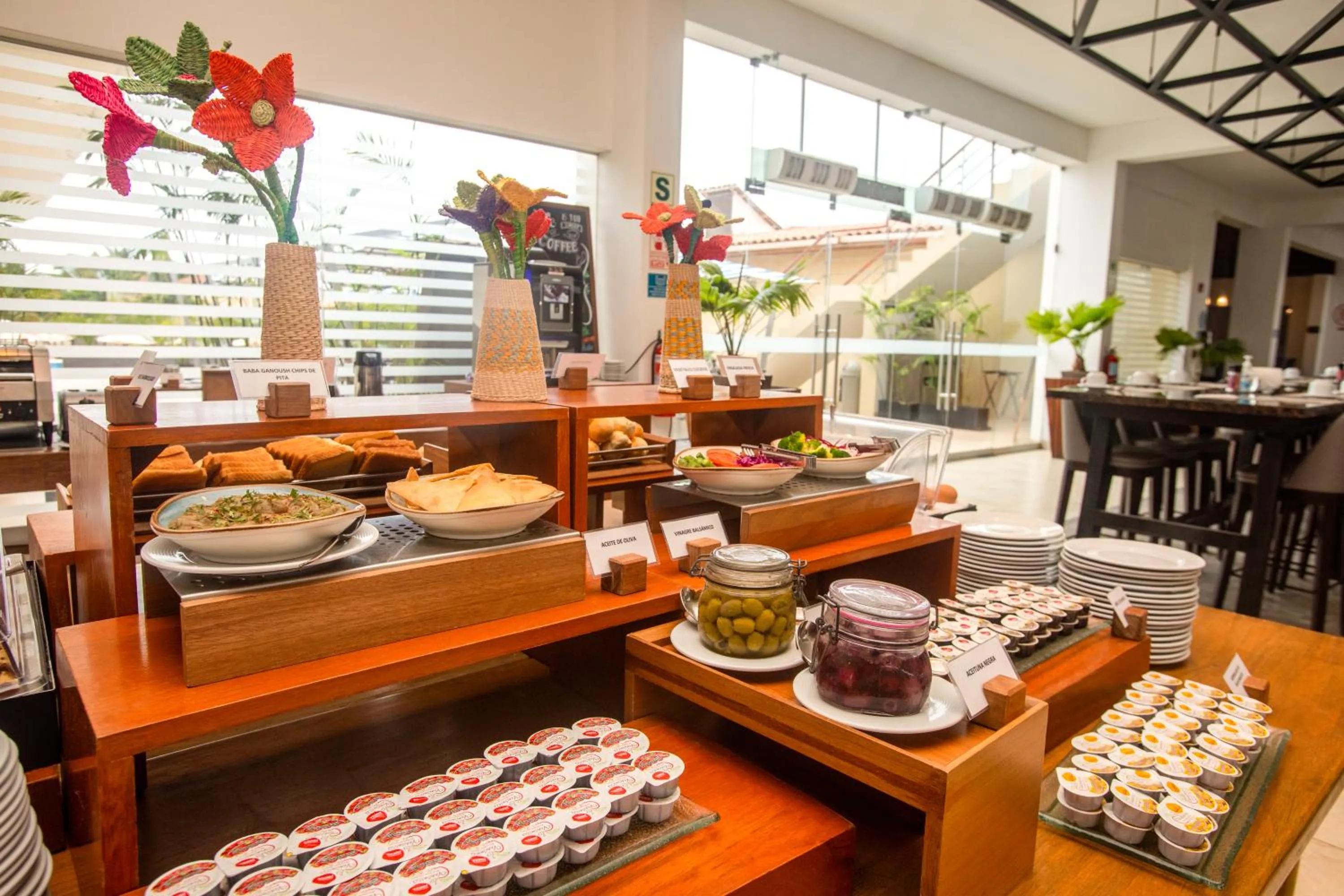 Buffet breakfast in Casa Andina Select Zorritos Tumbes