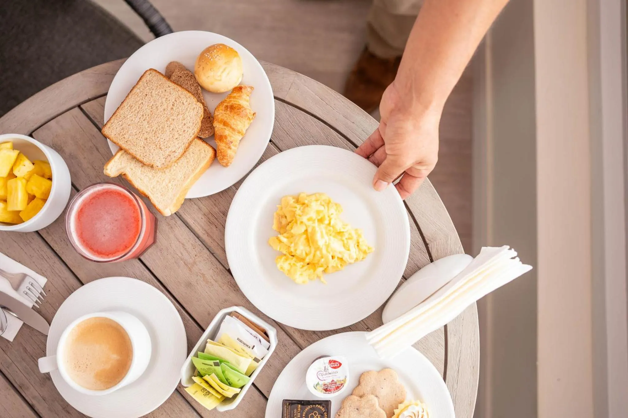 Buffet breakfast in Casa Andina Select Zorritos Tumbes