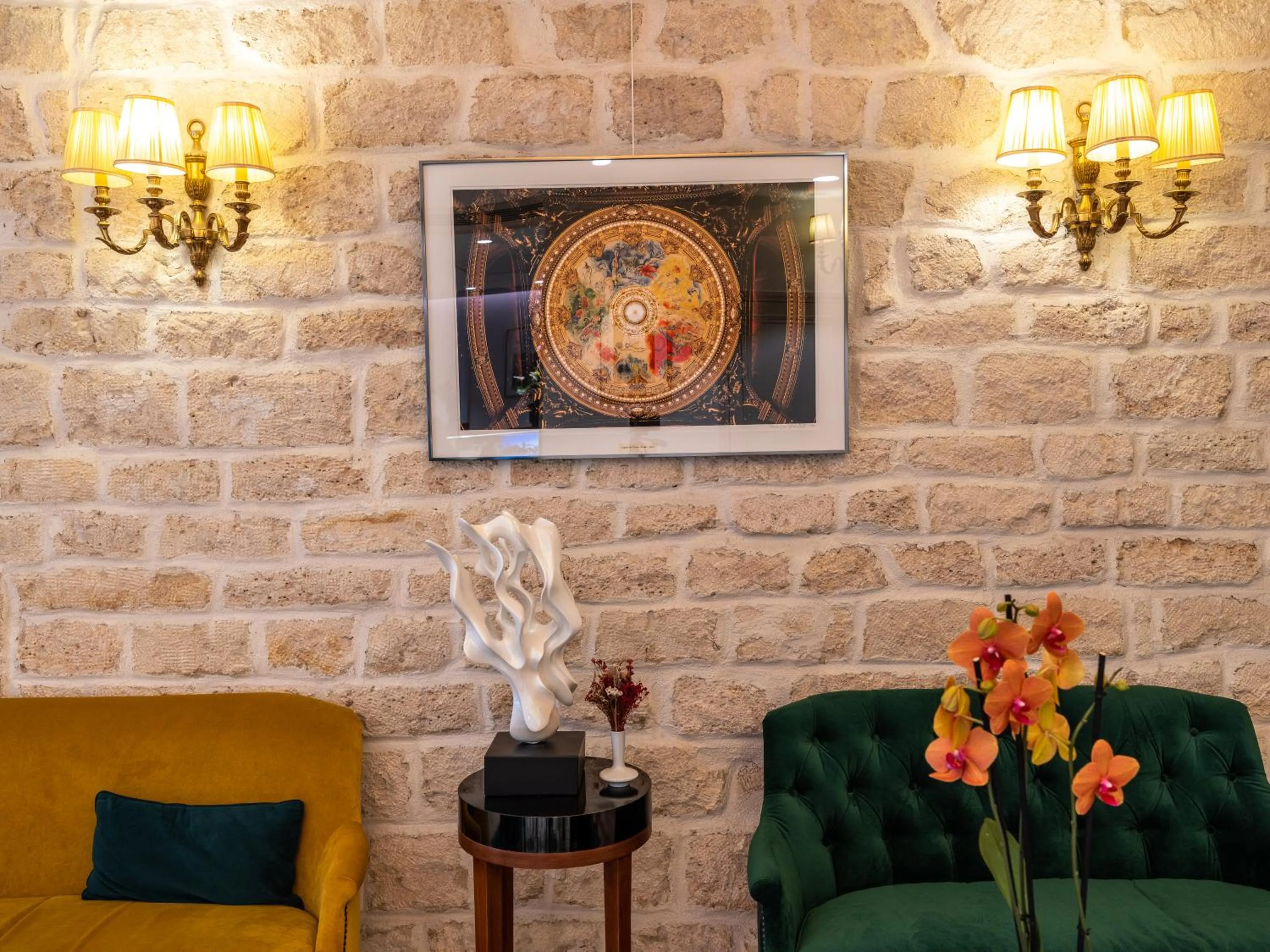 Living room in Hotel Minerve