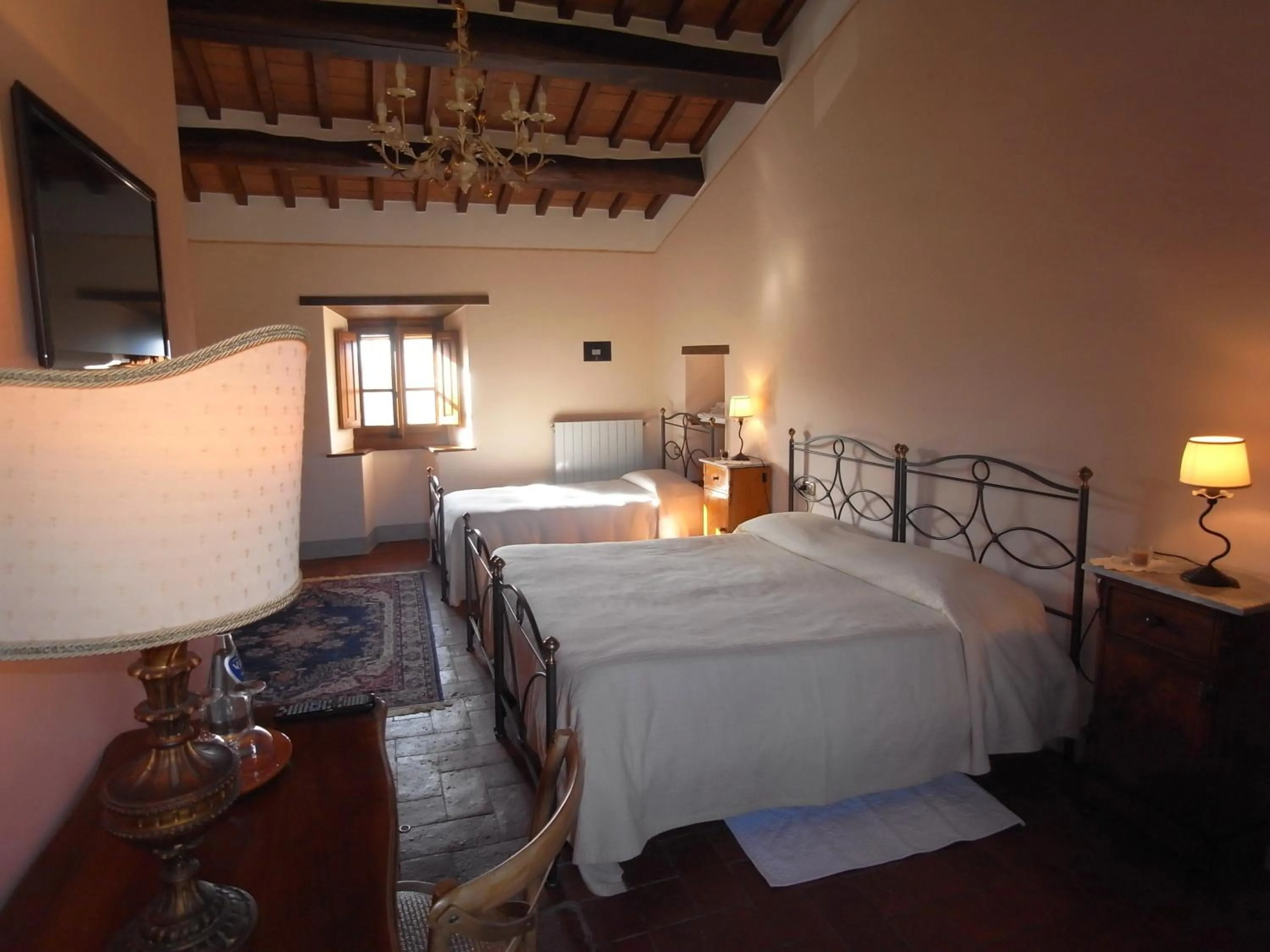 Bedroom, Bed in Agriturismo I Pagliai