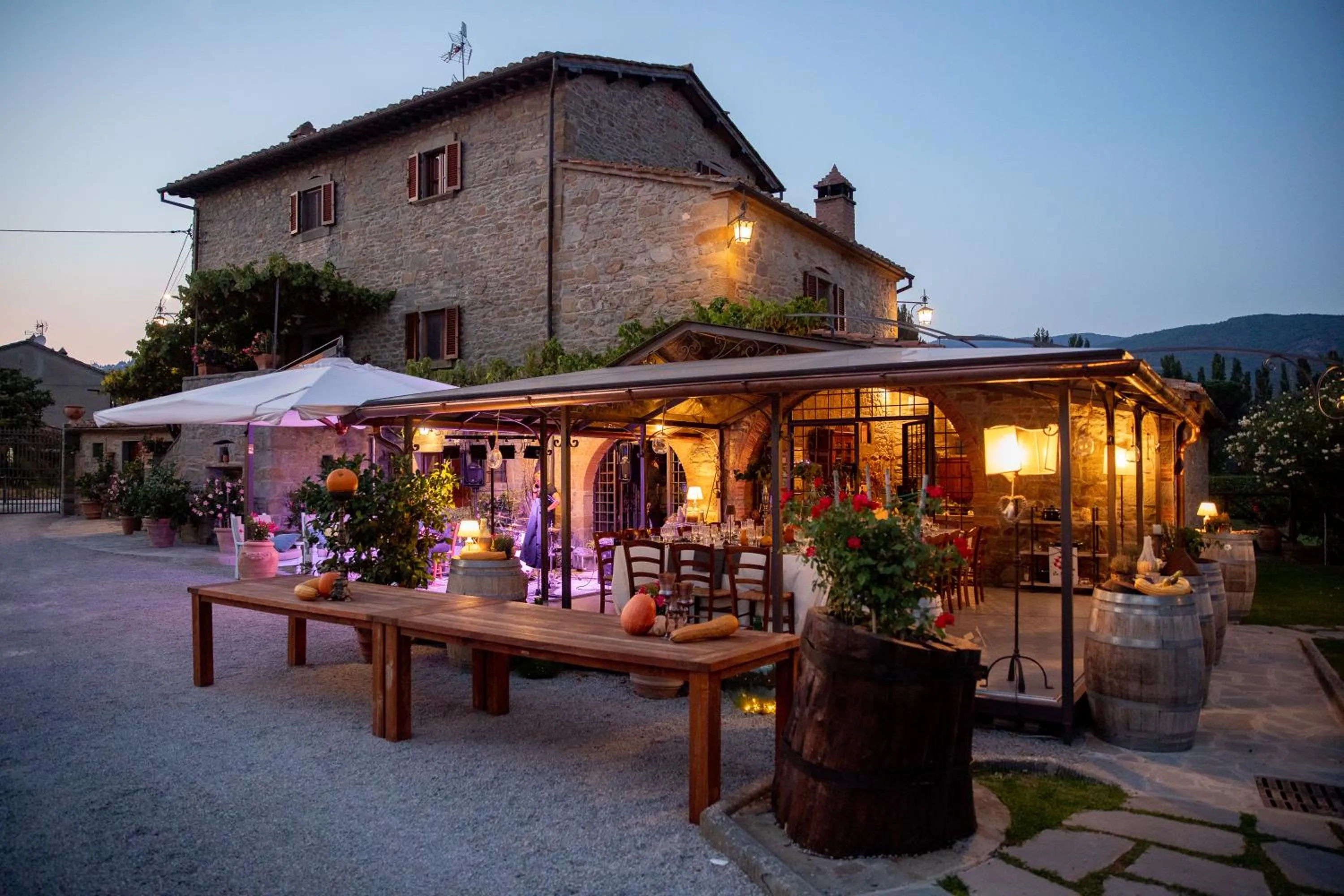 Property building in Agriturismo I Pagliai