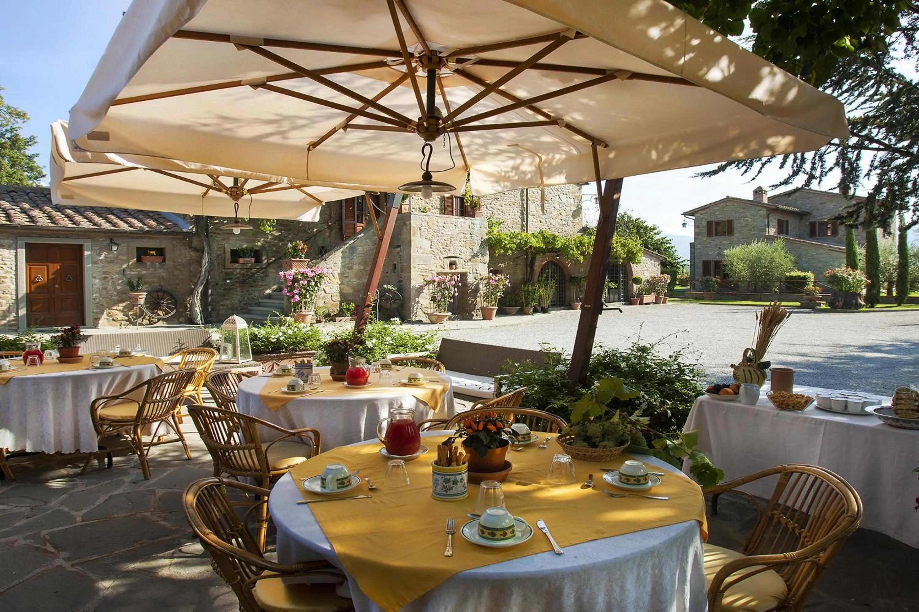 Communal lounge/ TV room in Agriturismo I Pagliai