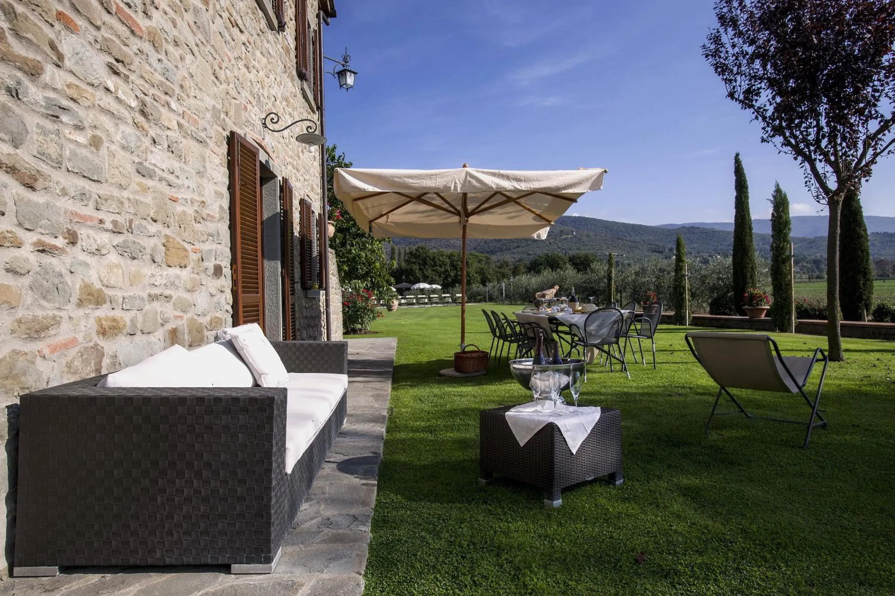 Garden in Agriturismo I Pagliai