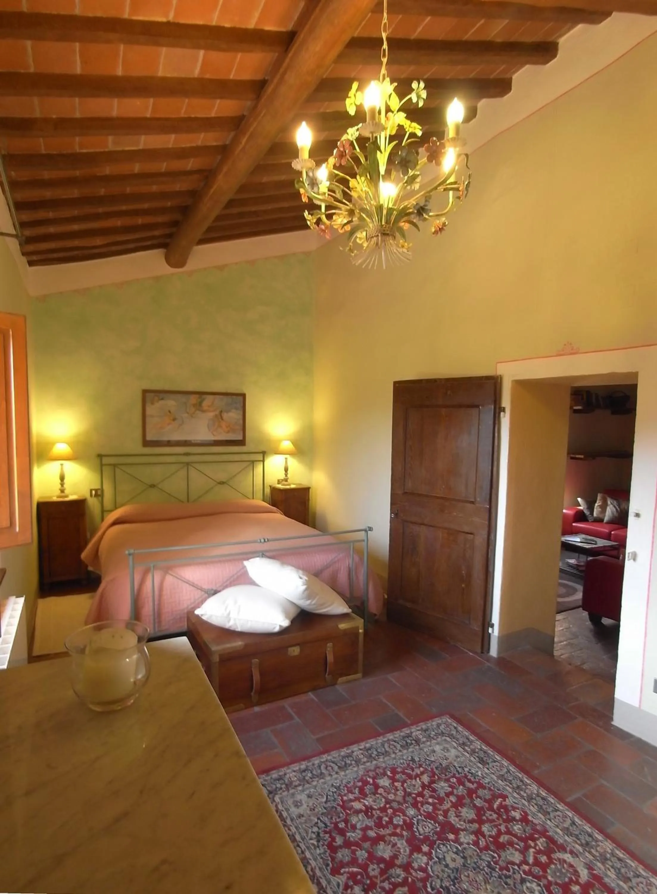 Bedroom, Bed in Agriturismo I Pagliai