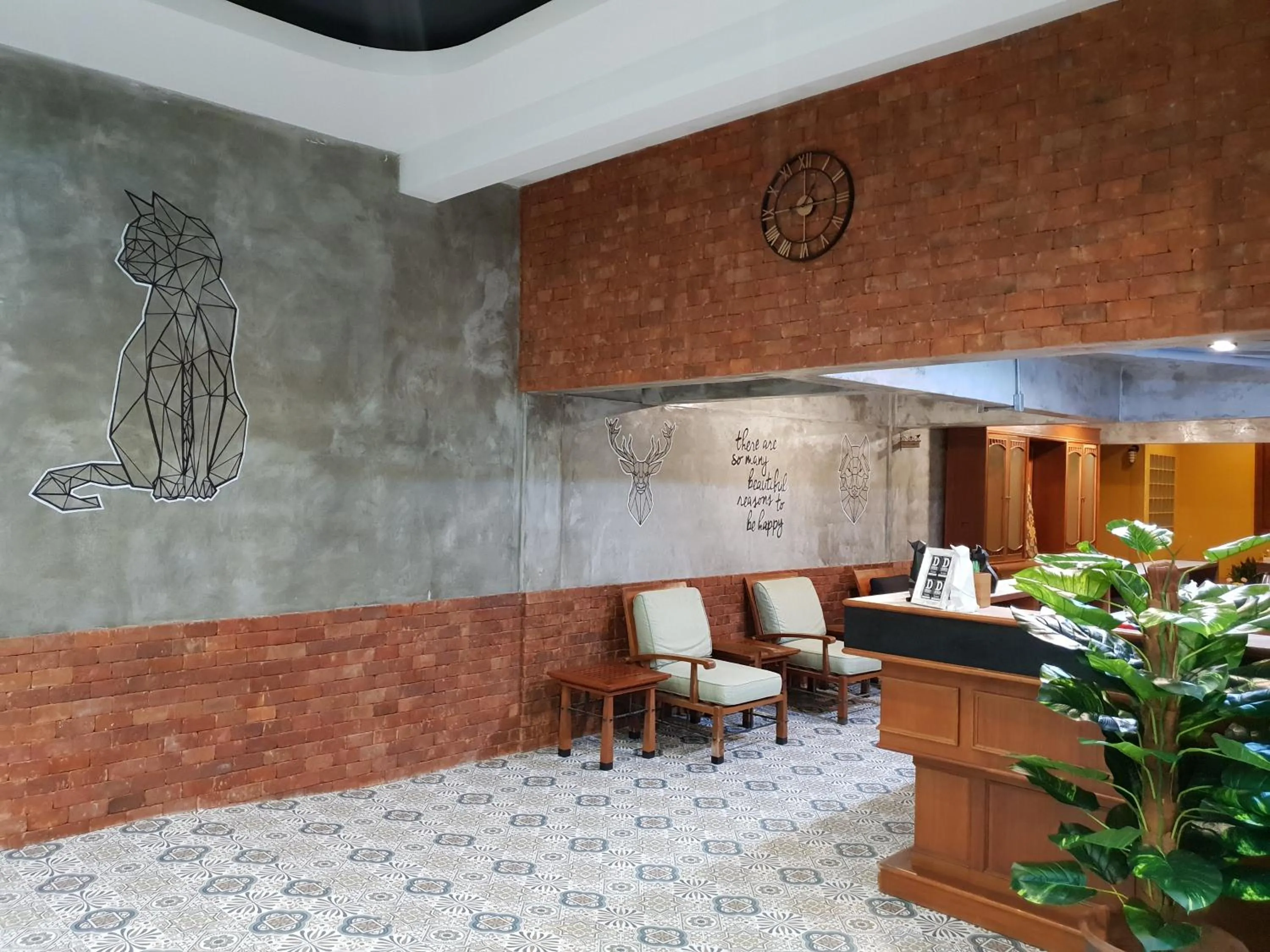 Lobby or reception in D Huahin Vintage & Loft
