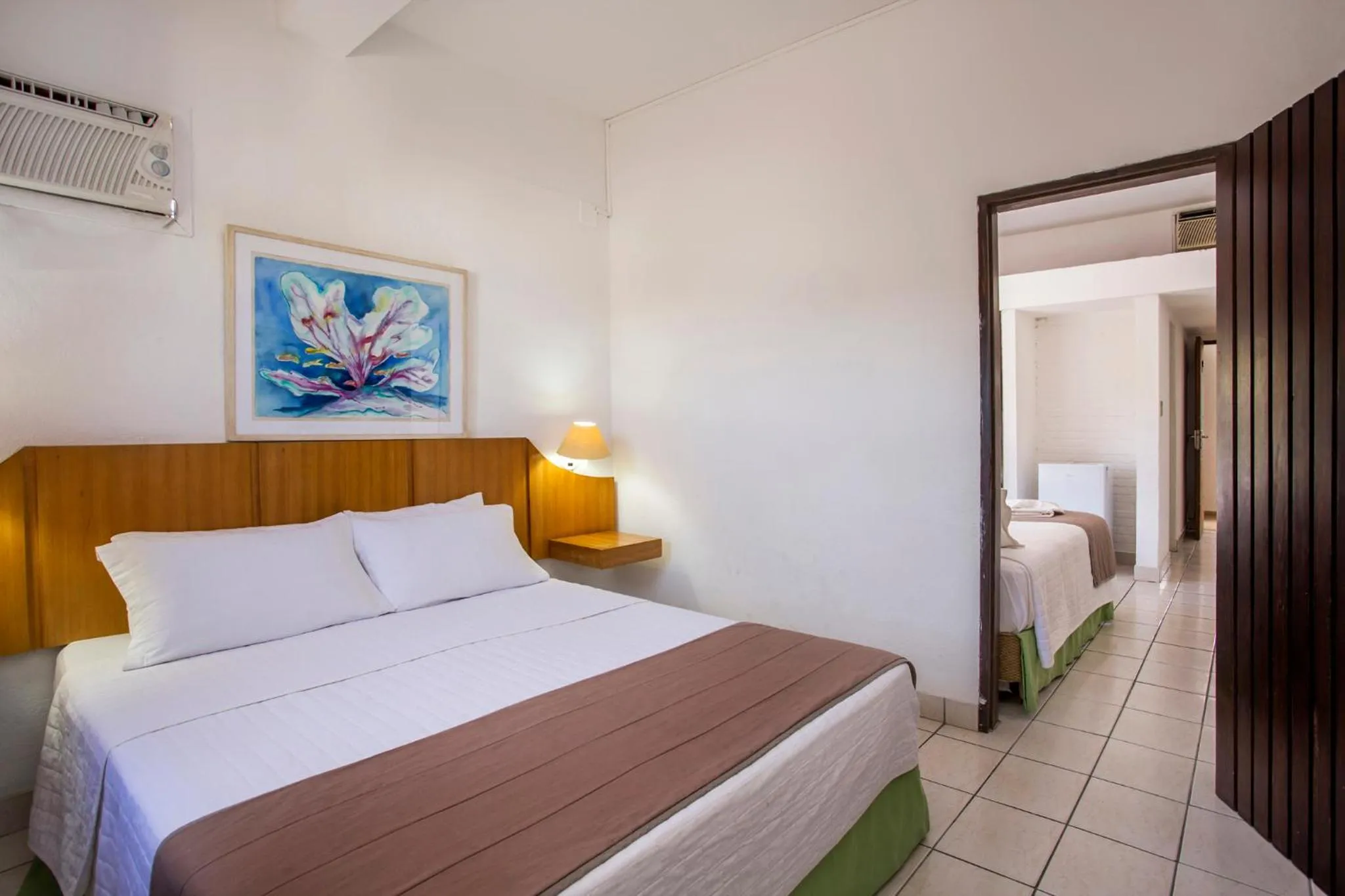 Bed in Hotel Ilhabela