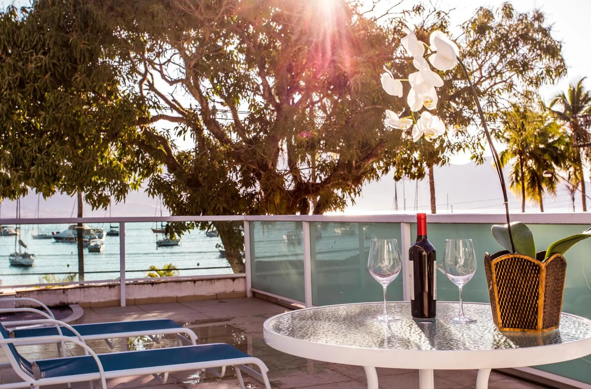 Balcony/Terrace in Hotel Ilhabela