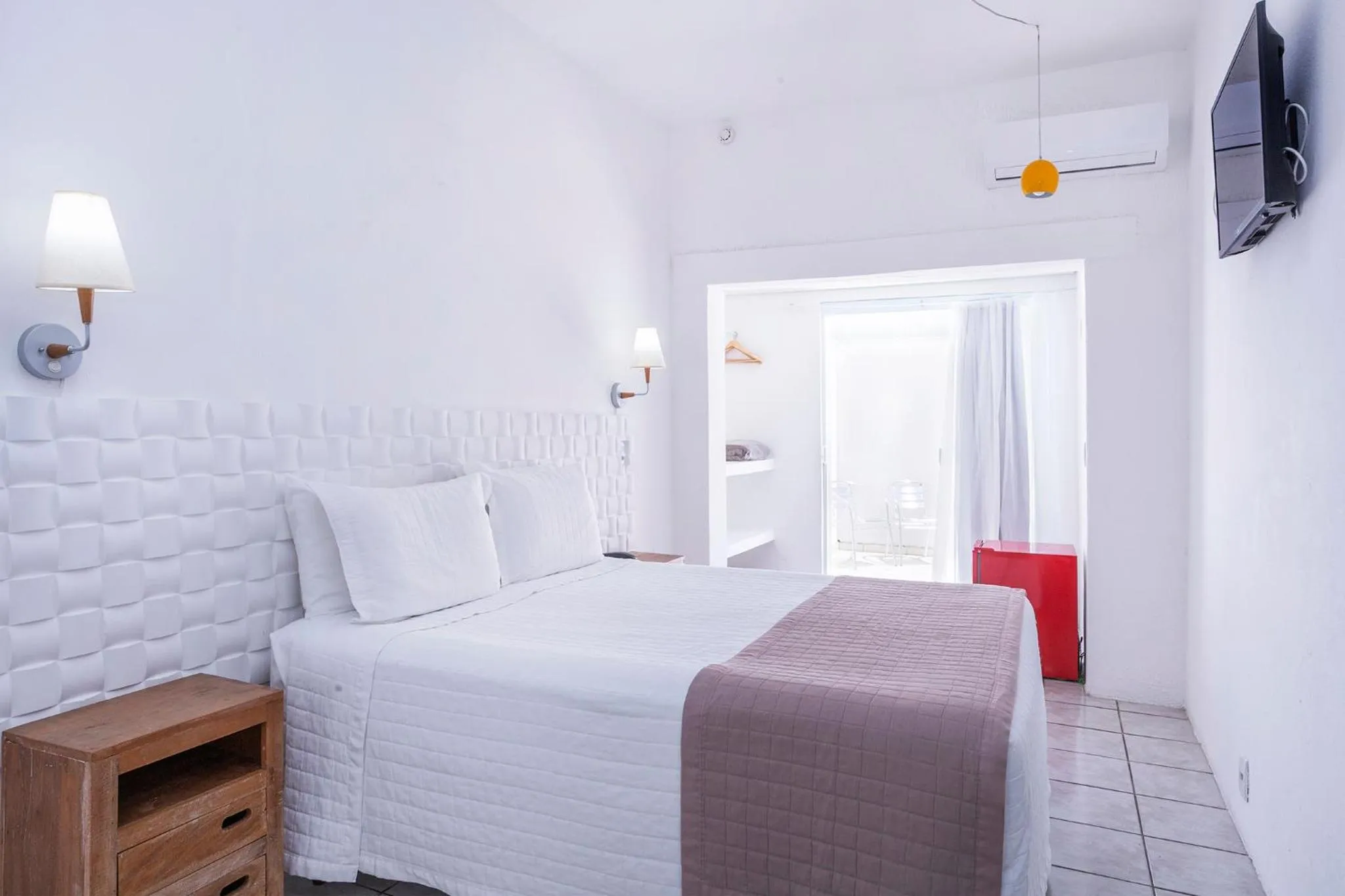 Bed in Hotel Ilhabela