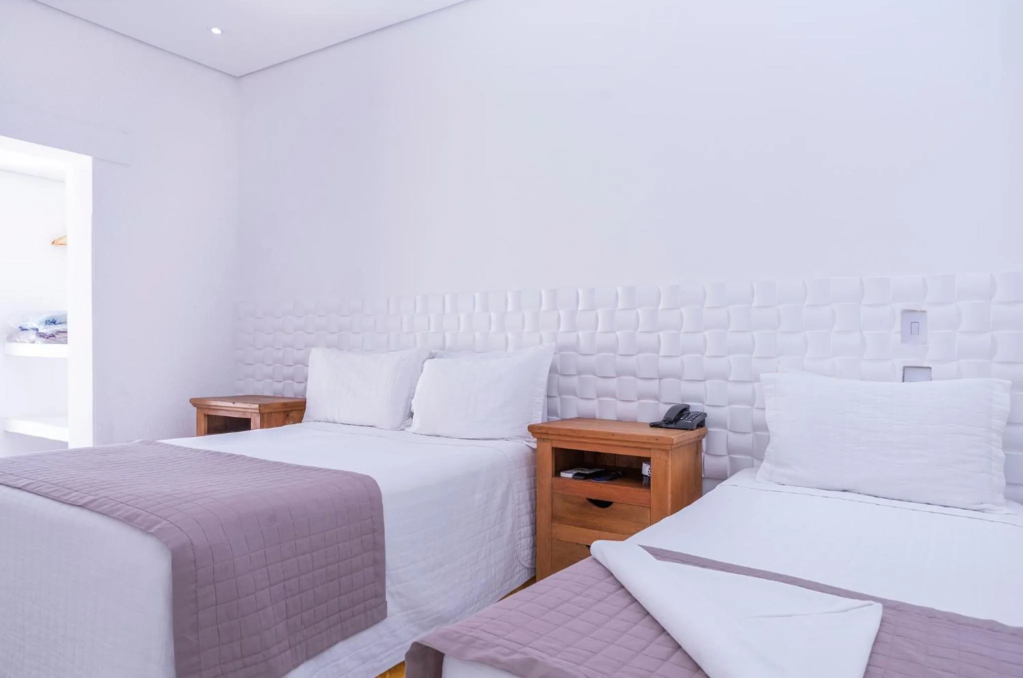 Bed in Hotel Ilhabela