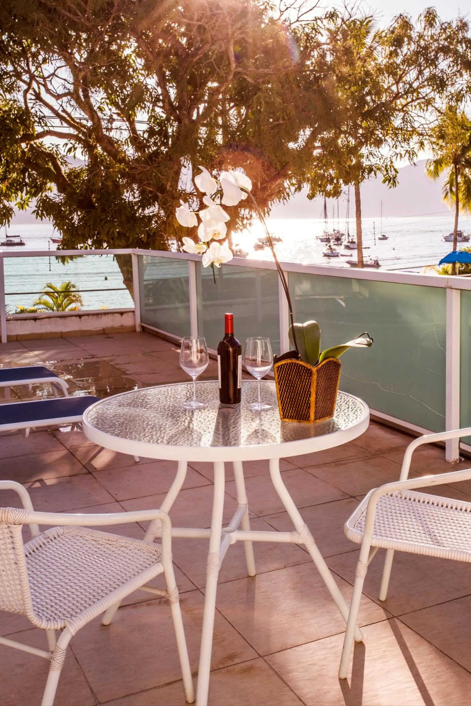 Balcony/Terrace in Hotel Ilhabela