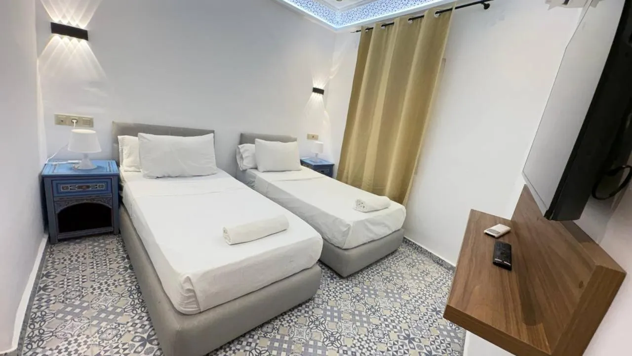 Bed in Dar Chefchaouen