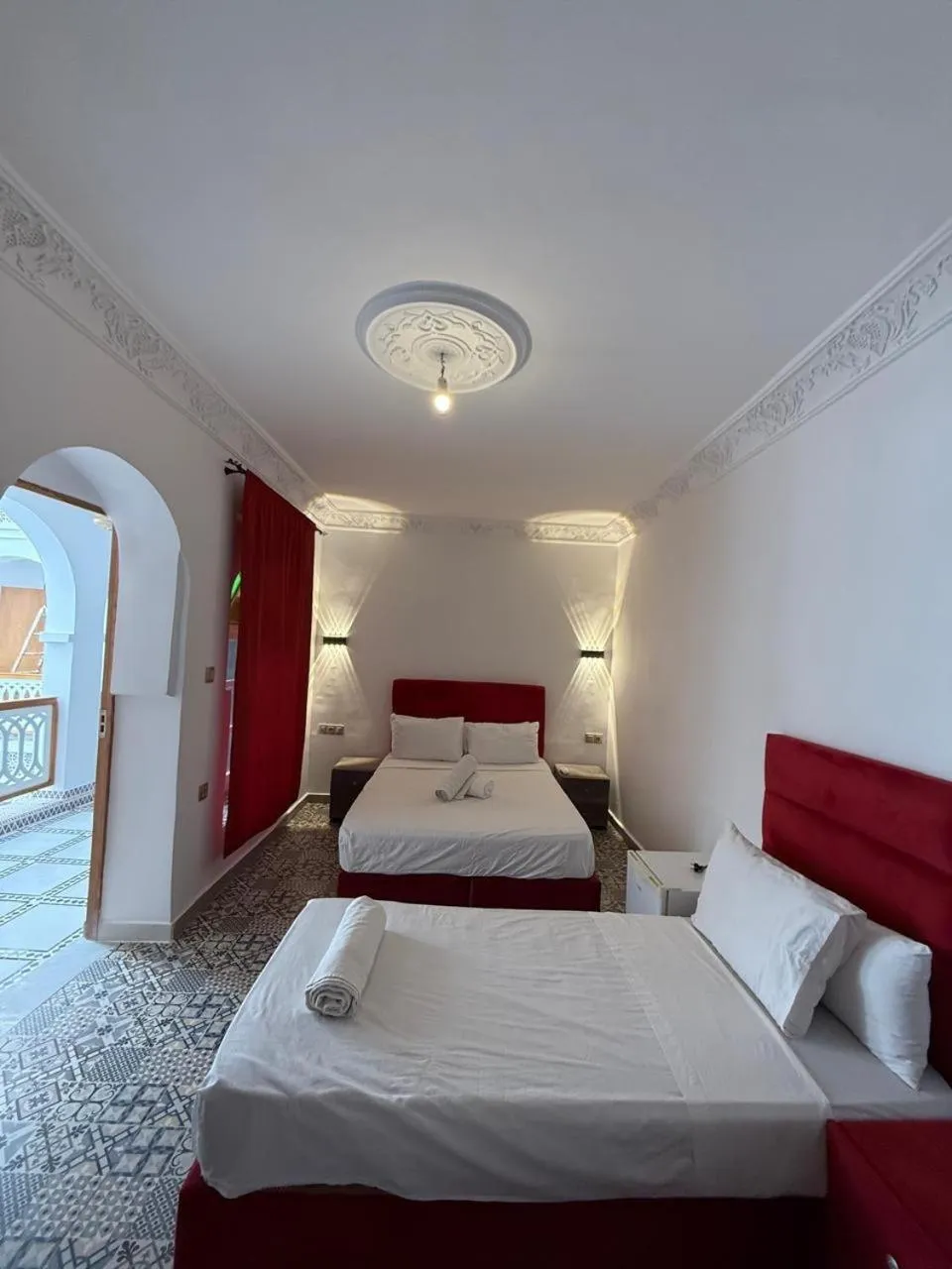 Bed in Dar Chefchaouen