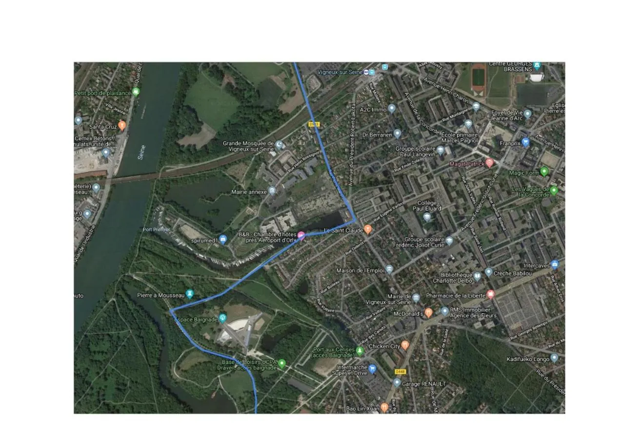 Hiking in Chambres d'hôtes du Port aux Cerises