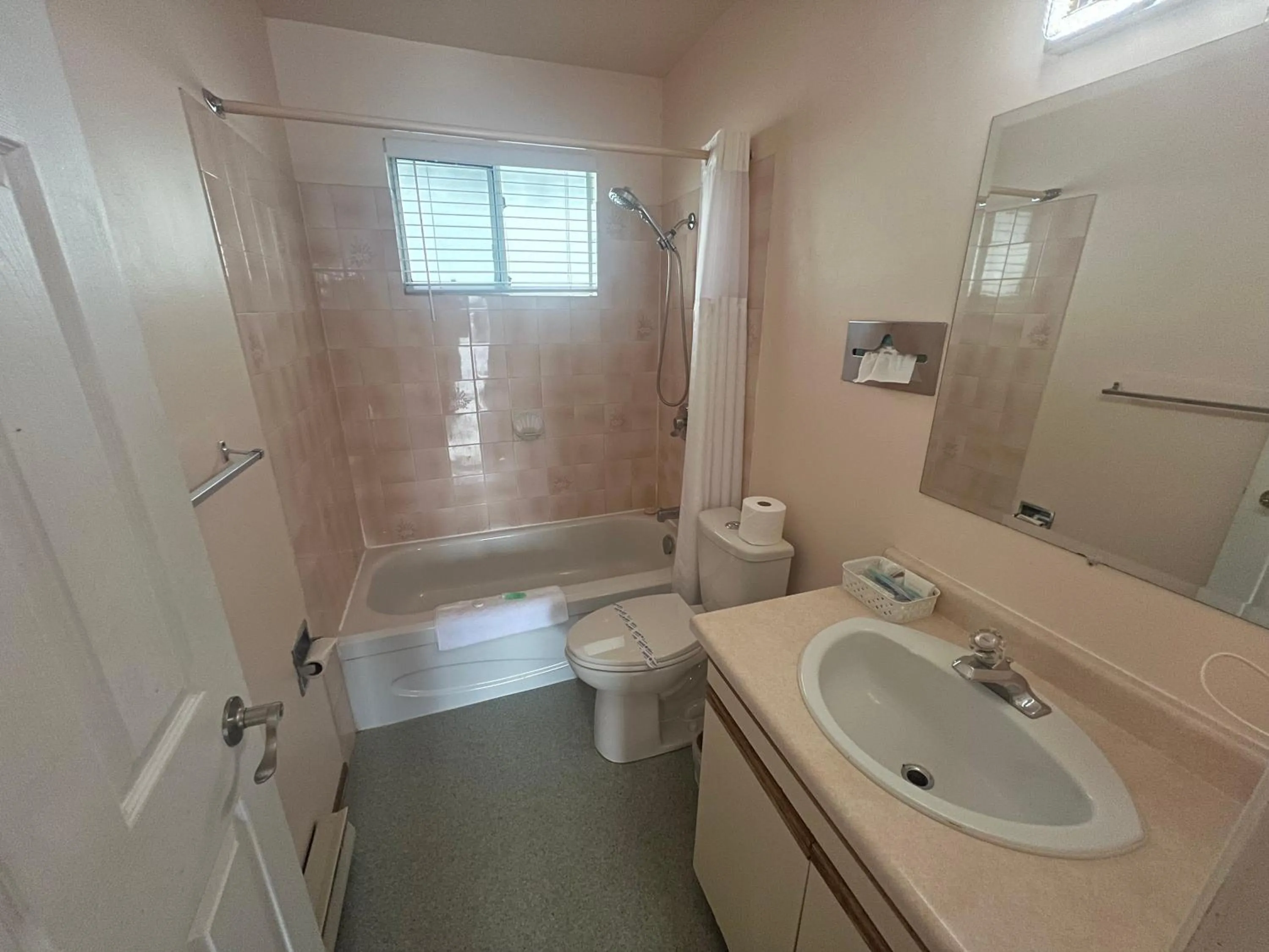 Shower in Alpine Motel