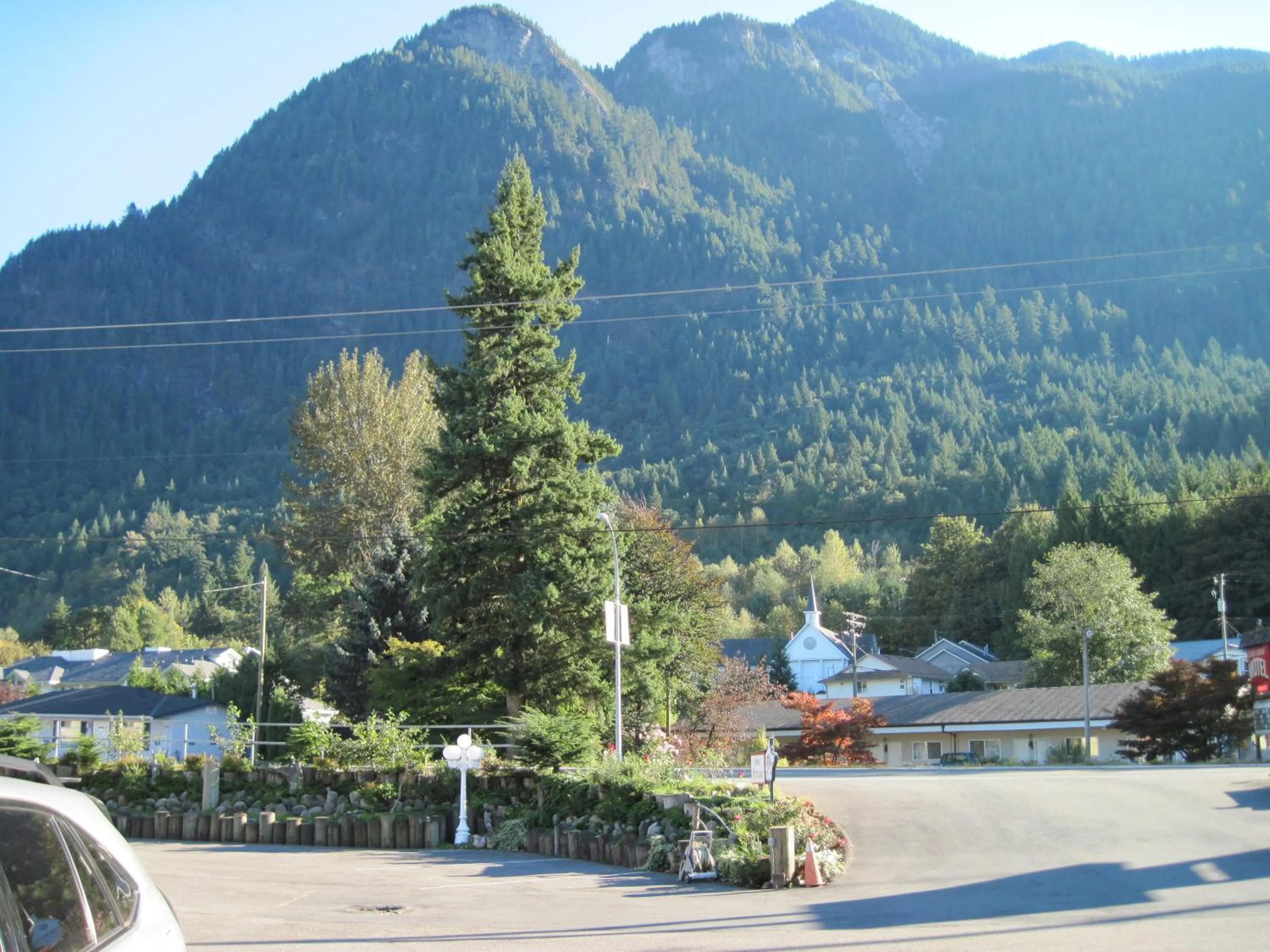 Mountain view in Alpine Motel