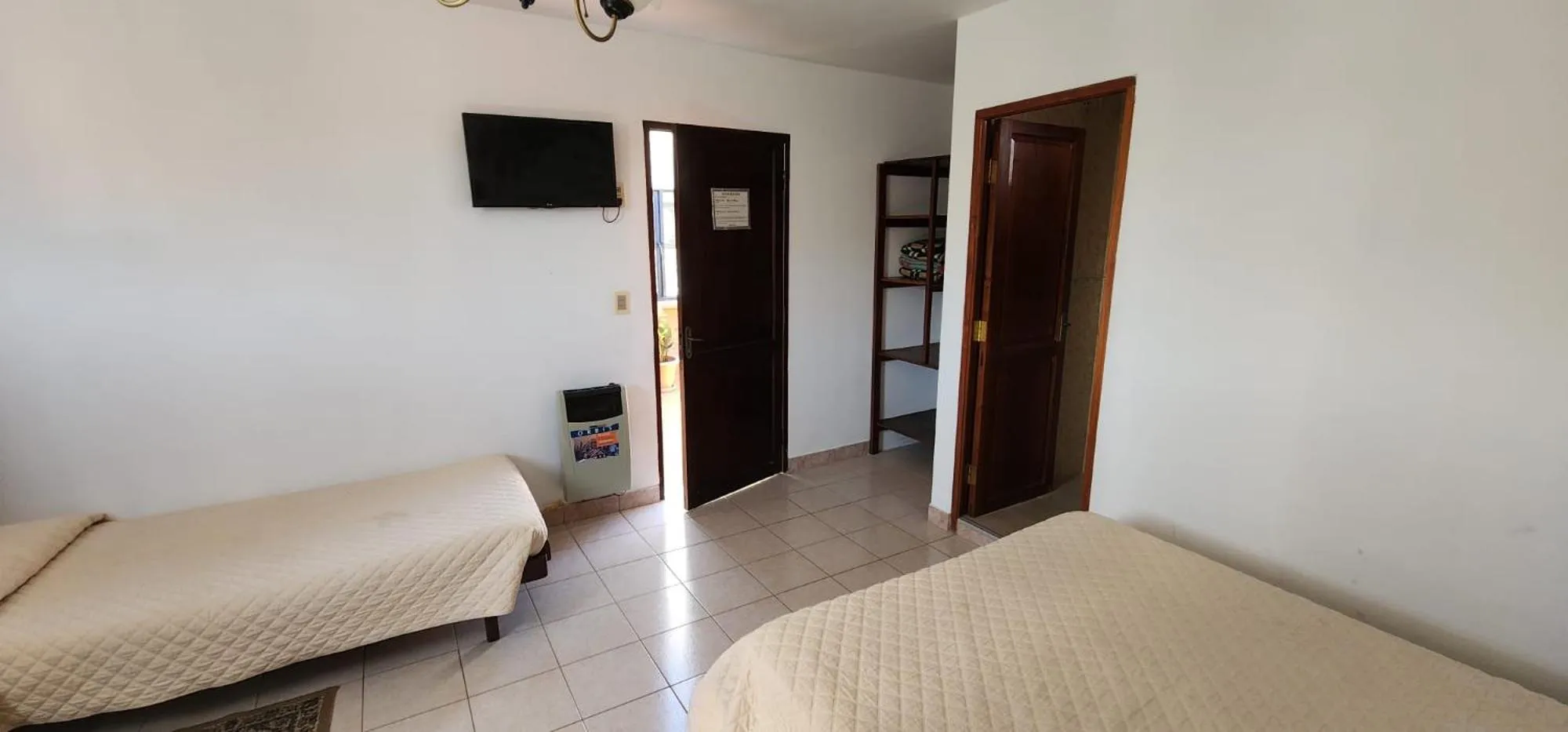 TV and multimedia, Bed in Hotel Carmen