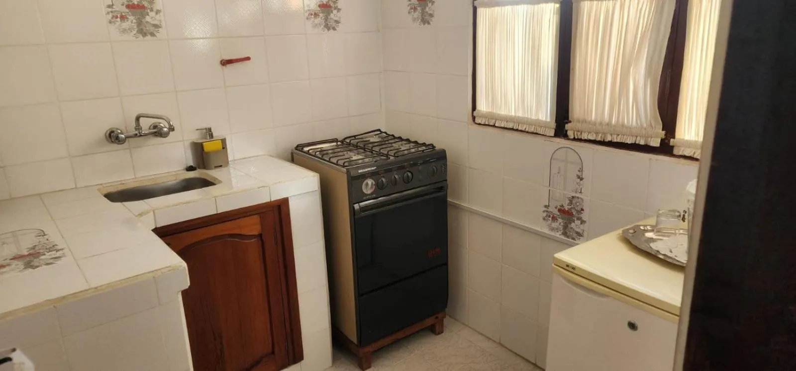 Kitchen or kitchenette in Hotel Carmen